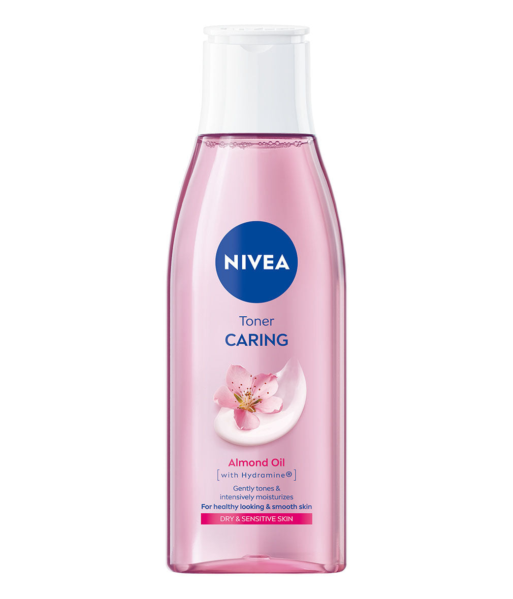 NIVEA 200ml Caring Toner -kasvovesi