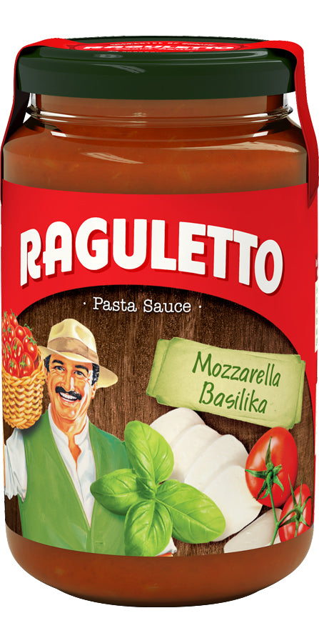 Raguletto pastakastike Mozzarella-Basilika 400ml
