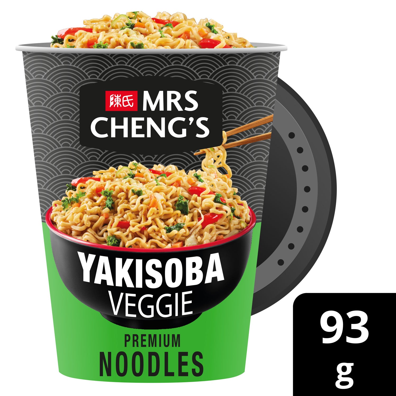 Mrs Cheng's Yakisoba Kuppinuudeli kasvis 93g