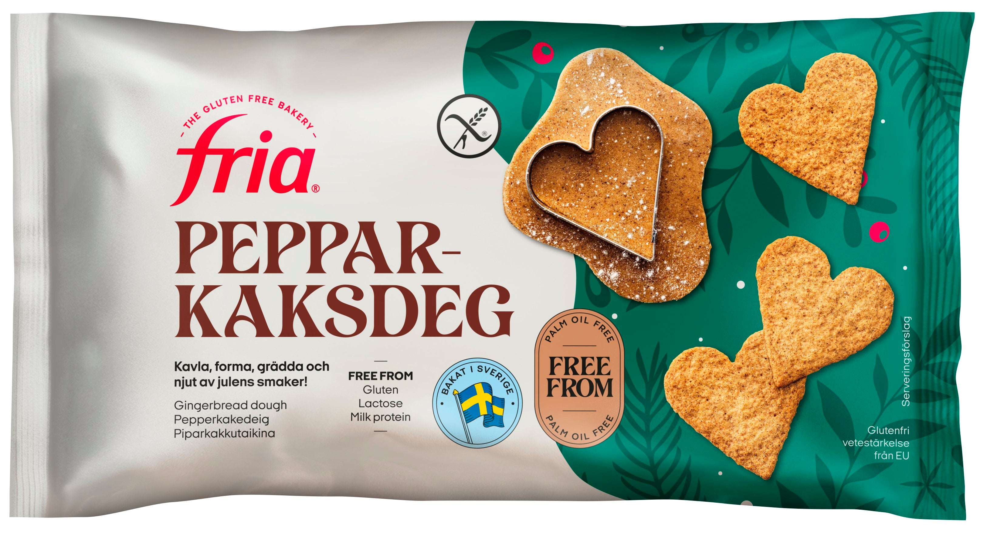 Fria Piparkakkutaikina 500g gluteeniton pakaste