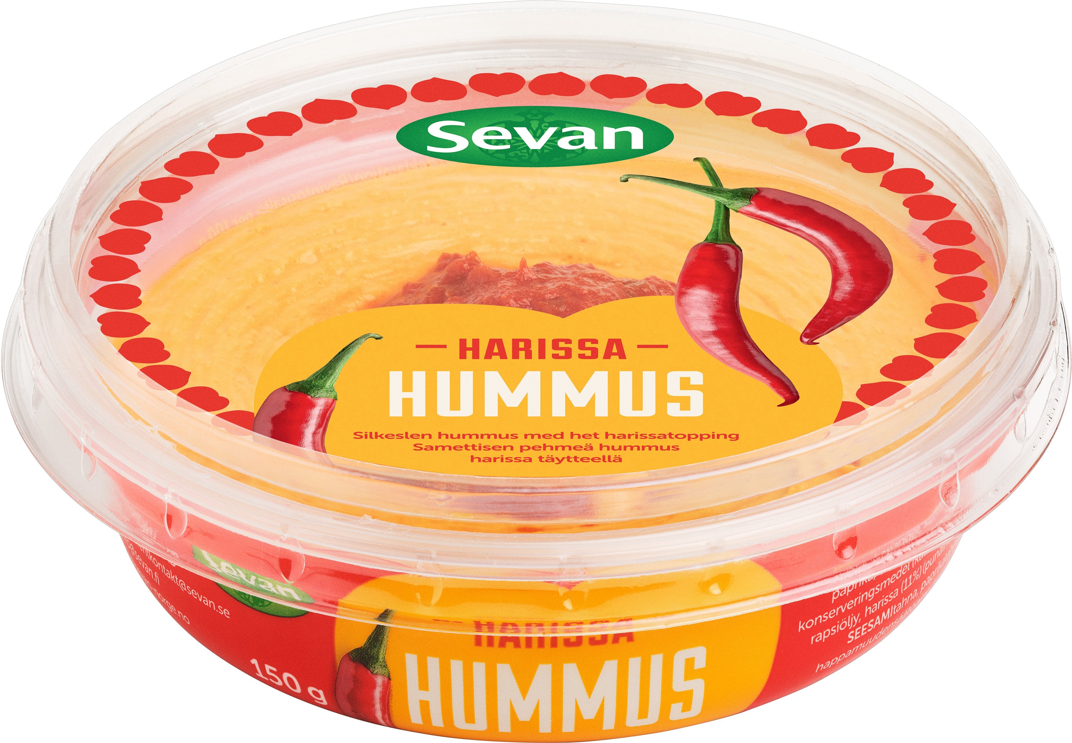 Sevan Hummus Harissa 150g