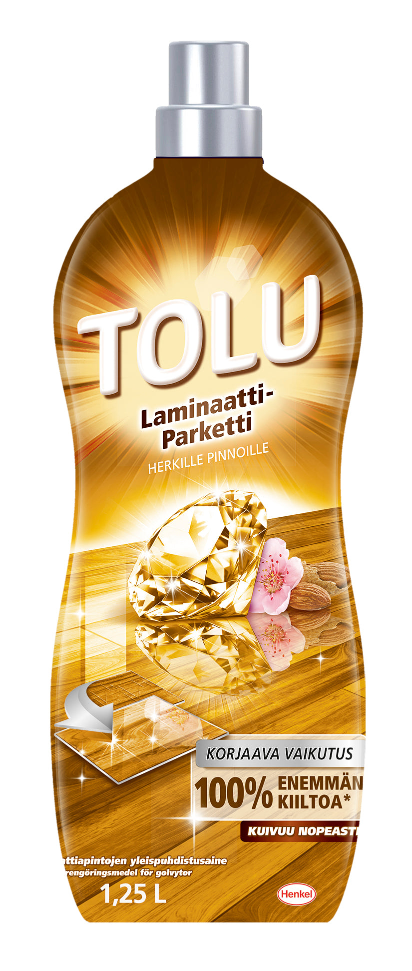 Tolu puhdaine 1,25l Laminaatti ja Parket