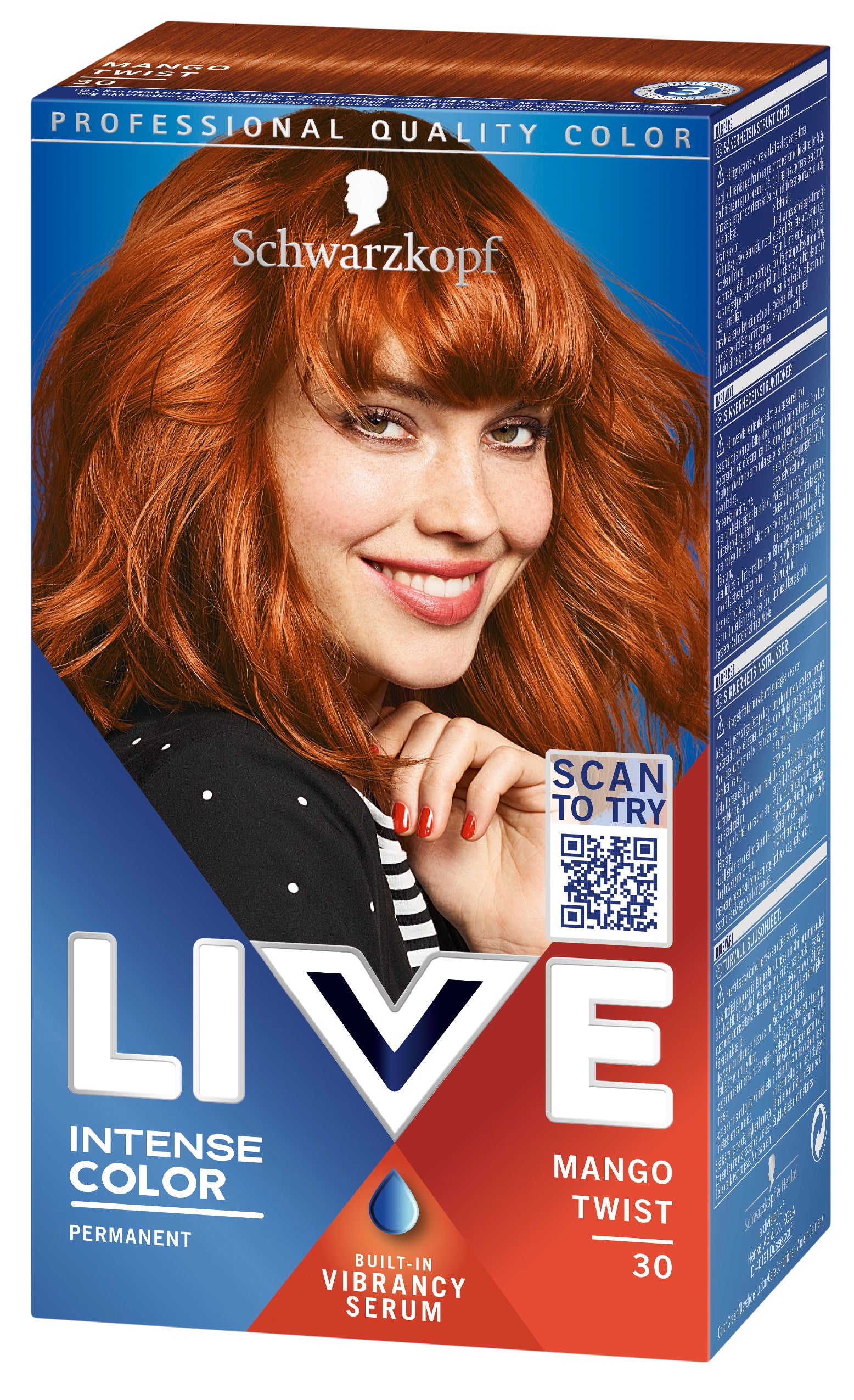 Schwarzkopf LIVE 30 Mango Twist hiusväri