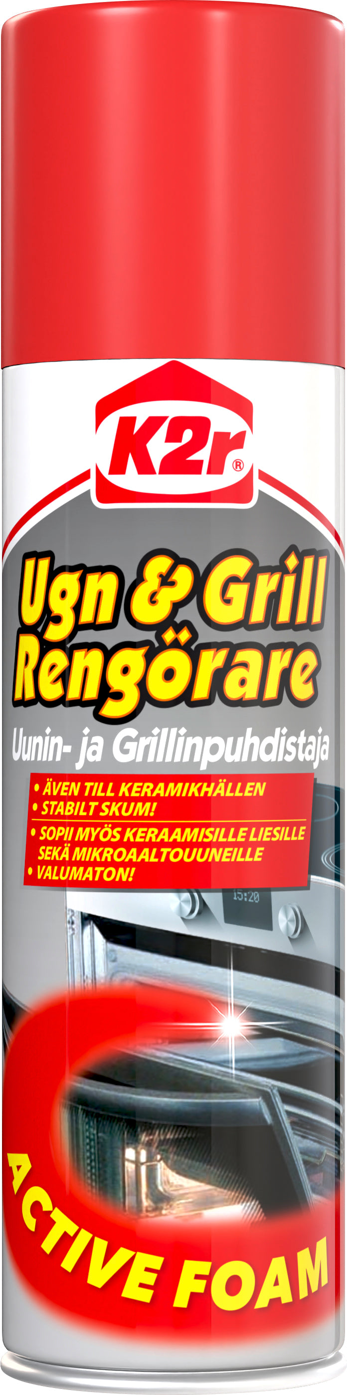 K2r uunin- ja grillinpuhdistusaine 500ml
