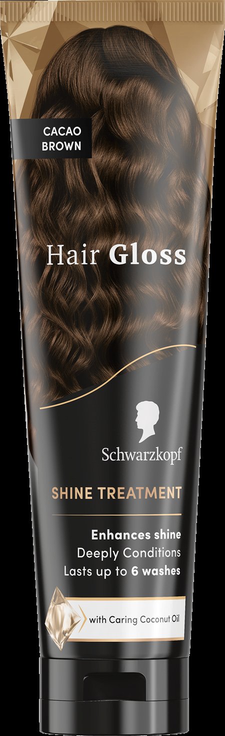 Schwarzkopf Hair Gloss Cacao Brown hoitava sävyte 150 ml