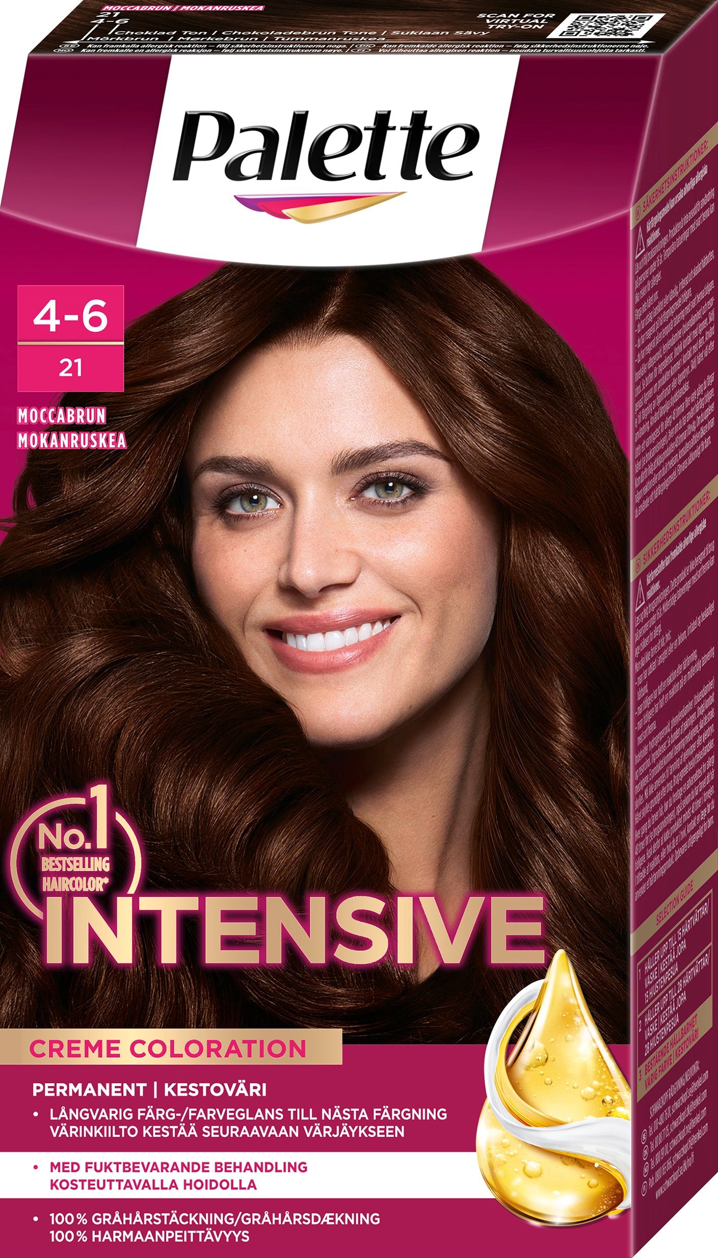 Palette 4-6 Mocca Brown