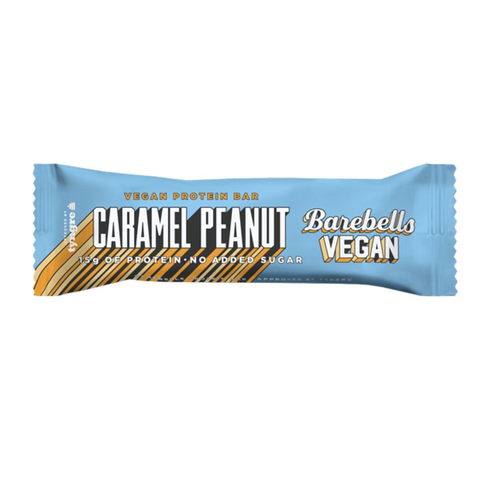 Barebells Vegan Caramel Peanut proteiinipatukka 55g