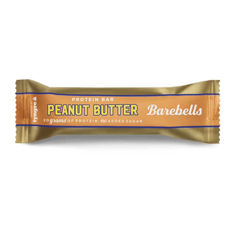Barebells Peanut Butter maapähkinävoinmakuinen proteiinipatukka 55g