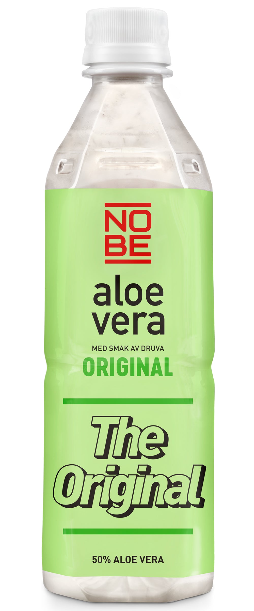 500ml Nobe Original viinirypäleen makuinen hiilihapoton aloe vera juoma