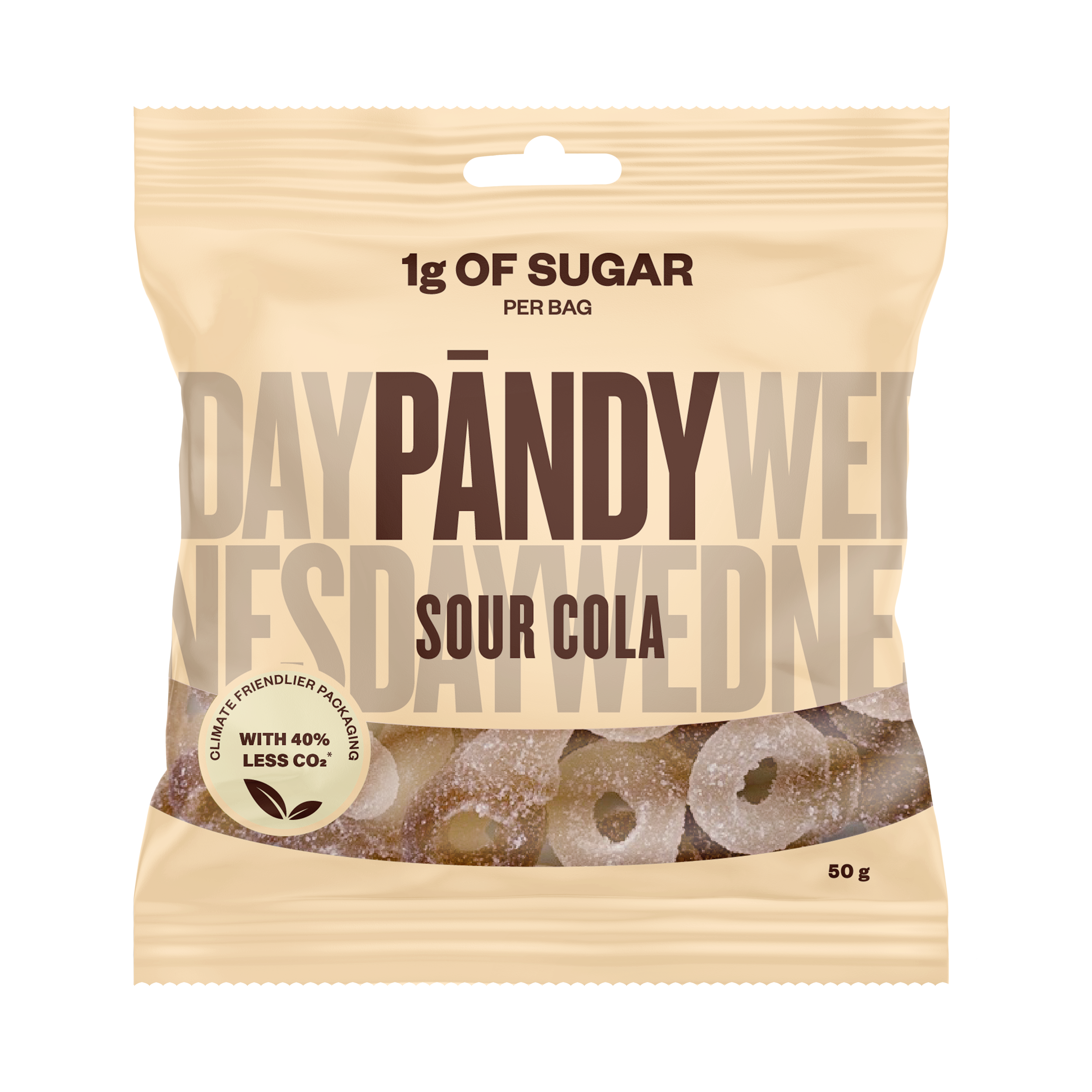 Pändy Sour Cola makeispussi 50g