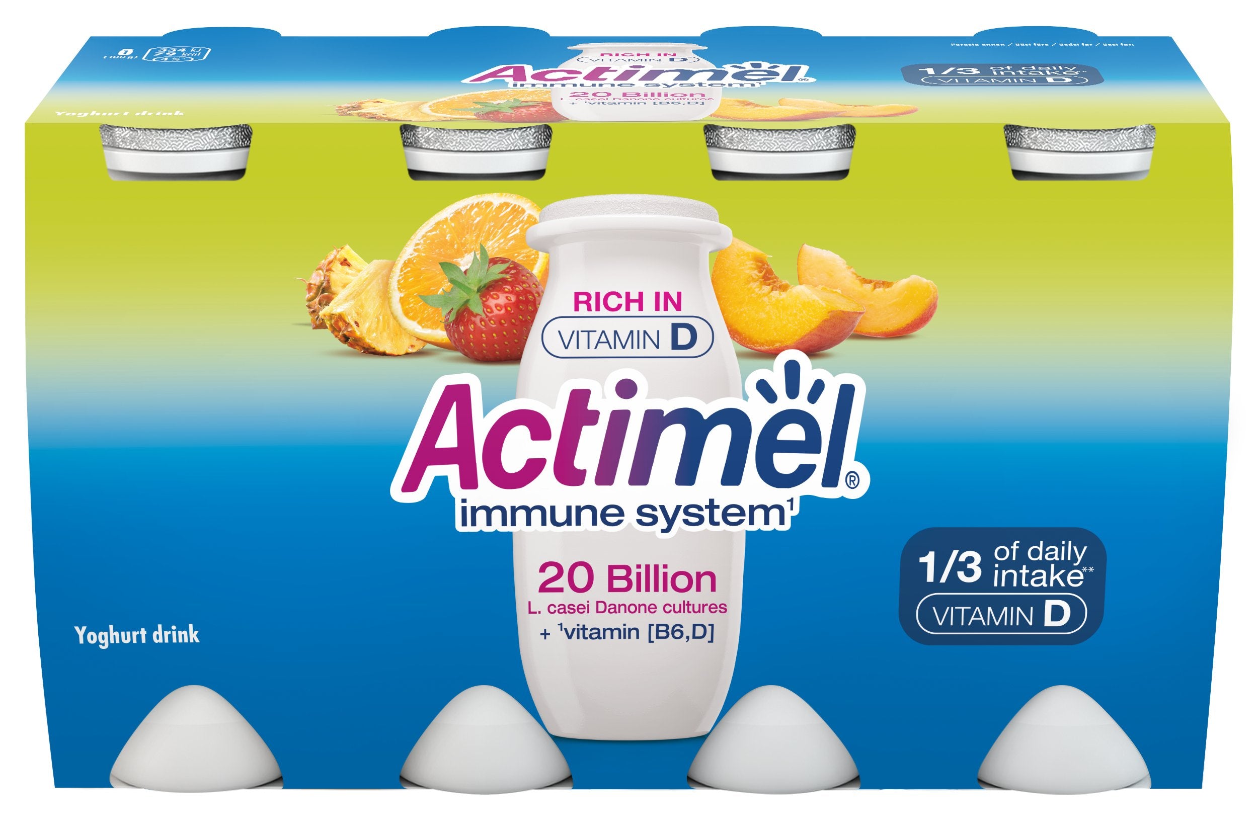 Danone Actimel monihedelmä jogurttijuoma 8x100g