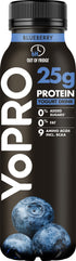 Danone YoPro Juotava jogurtti, runsasproteiininen, mustikka, laktoositon 300g