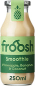 Froosh Smoothie Tropical Twist 250 ml, Ananas, banaani, omena, kookos