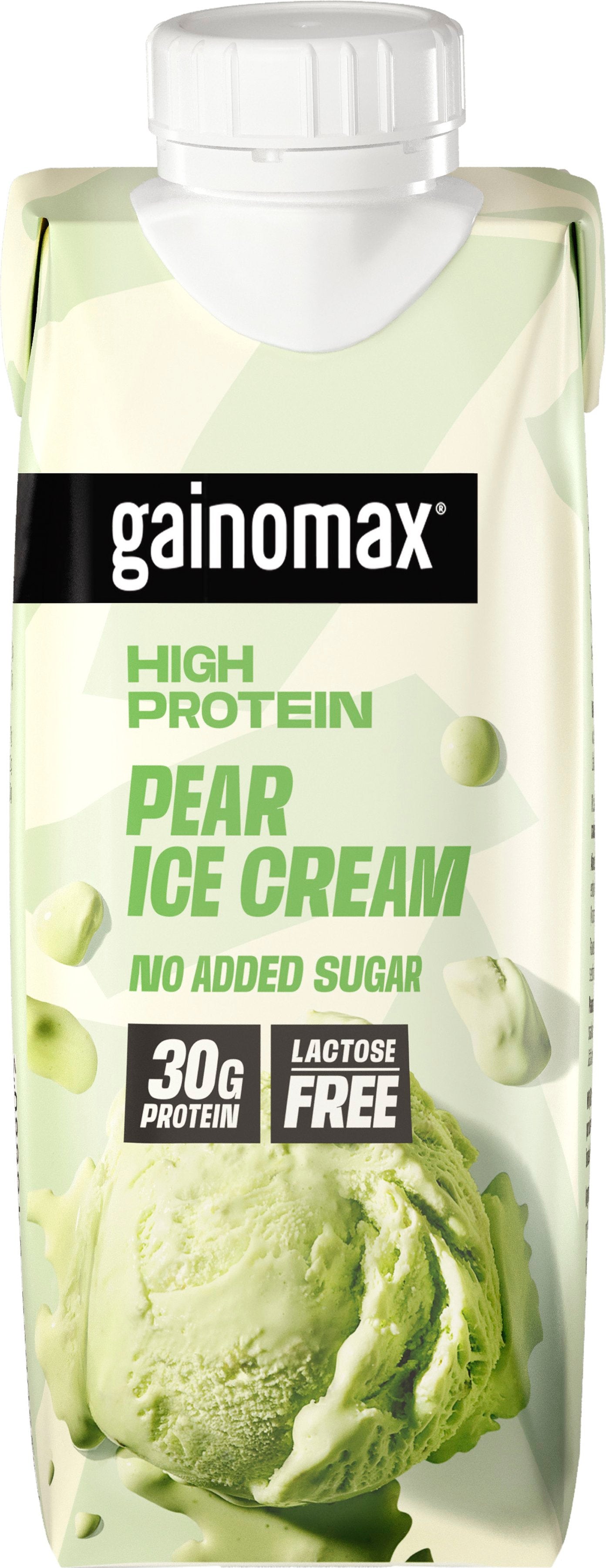 Gainomax High Protein Pear Ice cream Proteiinijuoma 250 ml
