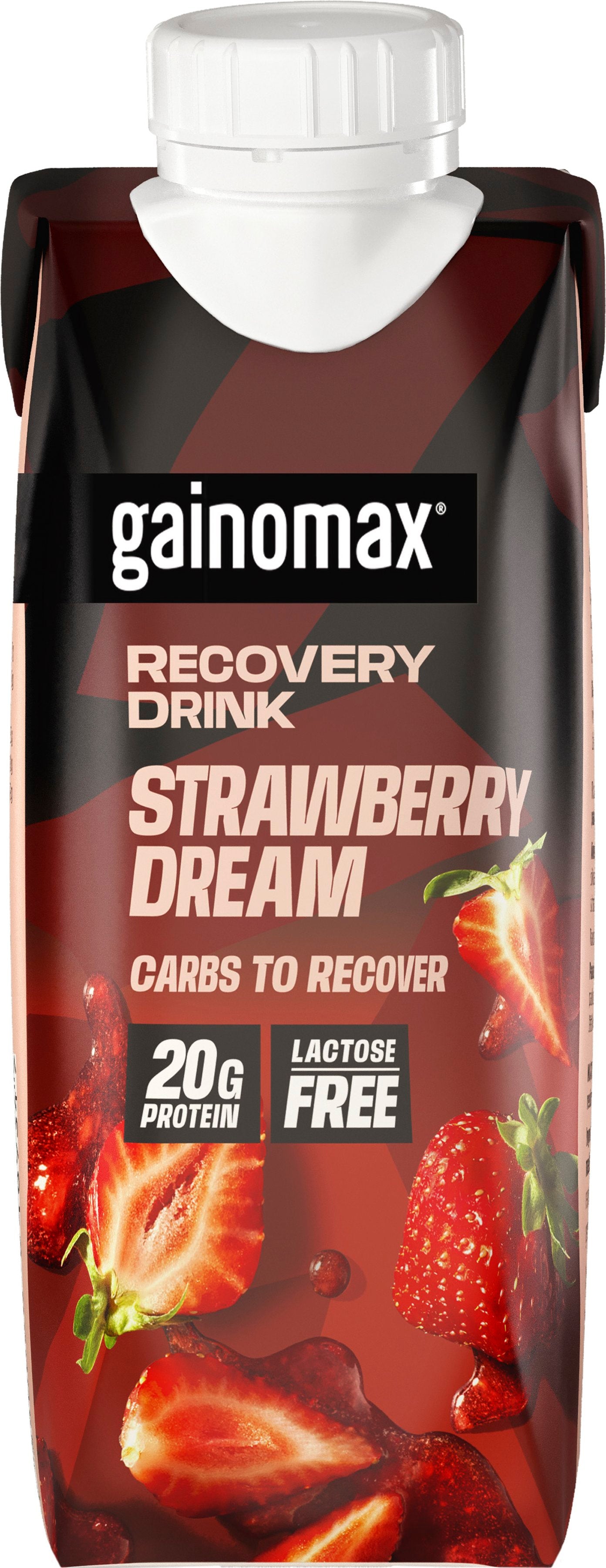 Gainomax Palautusjuoma Strawberry dream 250ml