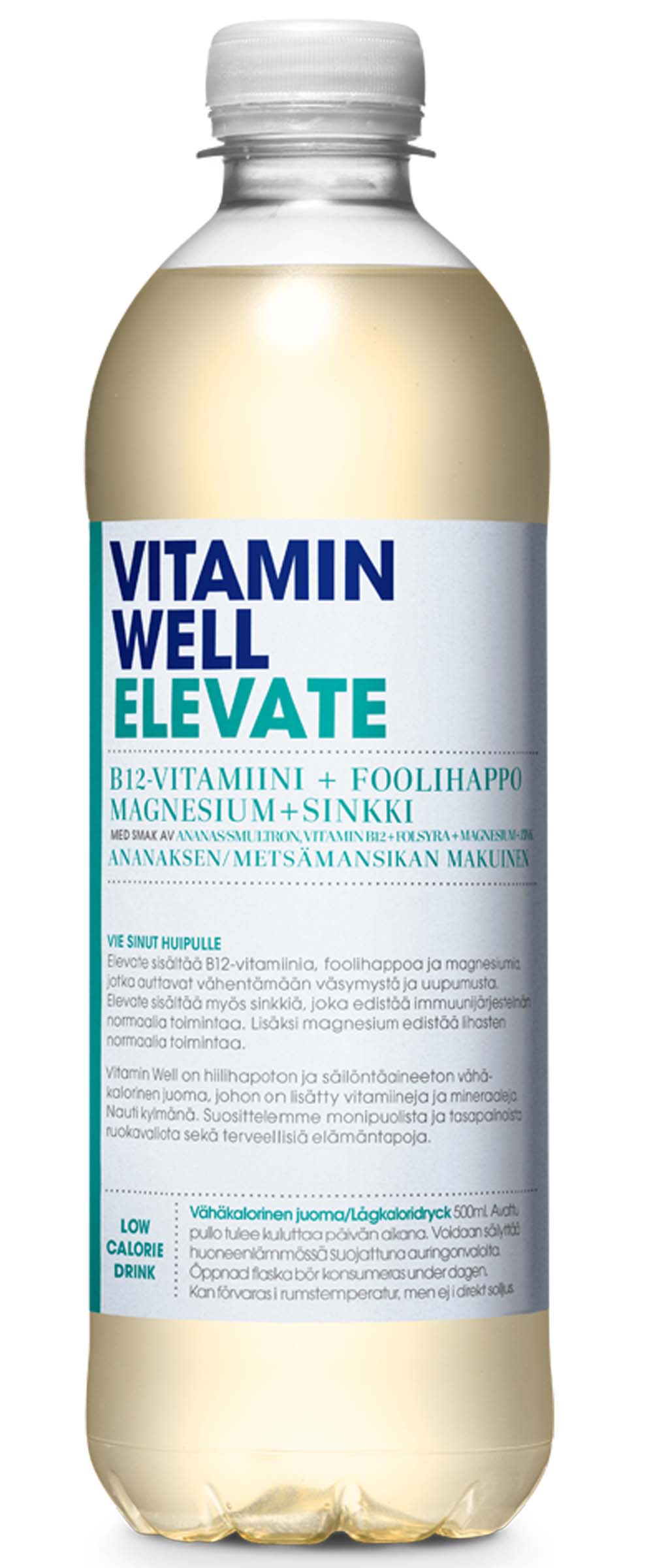 500ml Vitamin Well Elevate hyvinvointijuoma