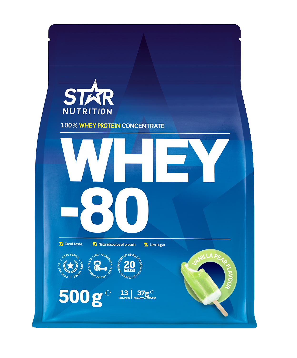 Star Nutrition Whey-80 Vanilla Pear 500g