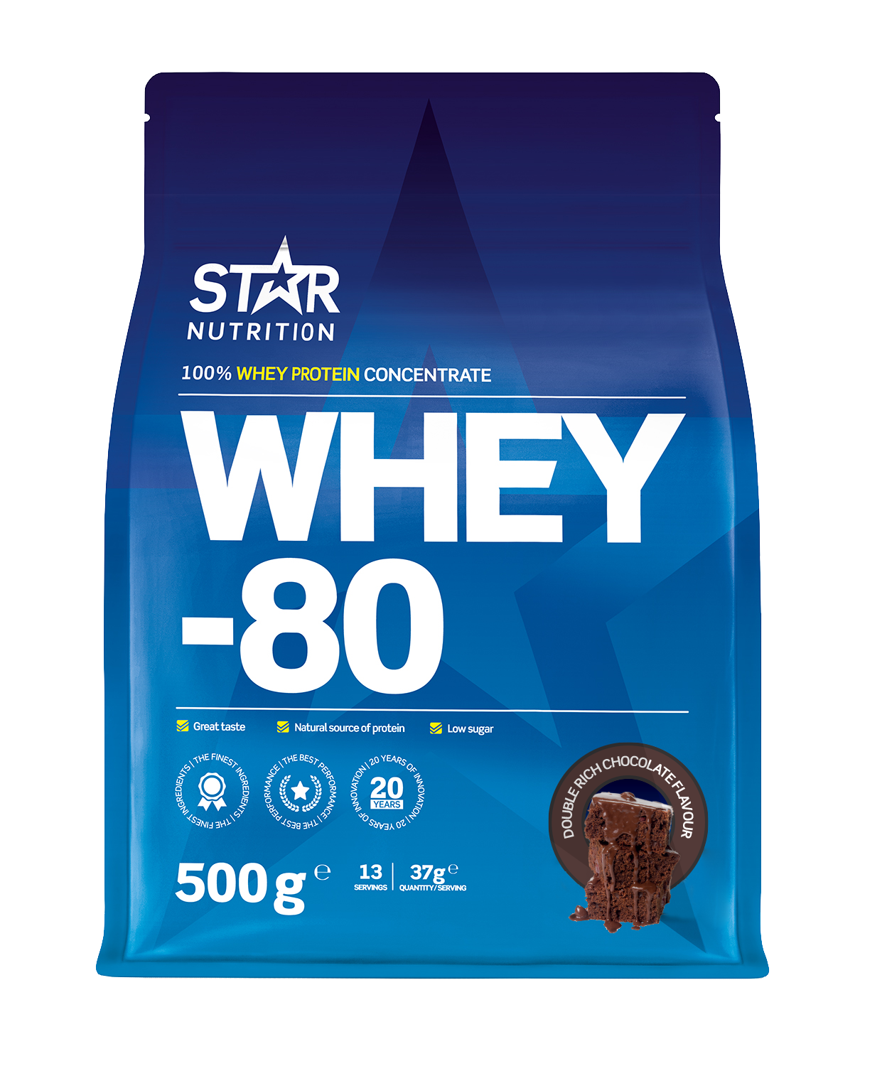 Star Nutrition Whey-80 Double Rich Chocolate 500g
