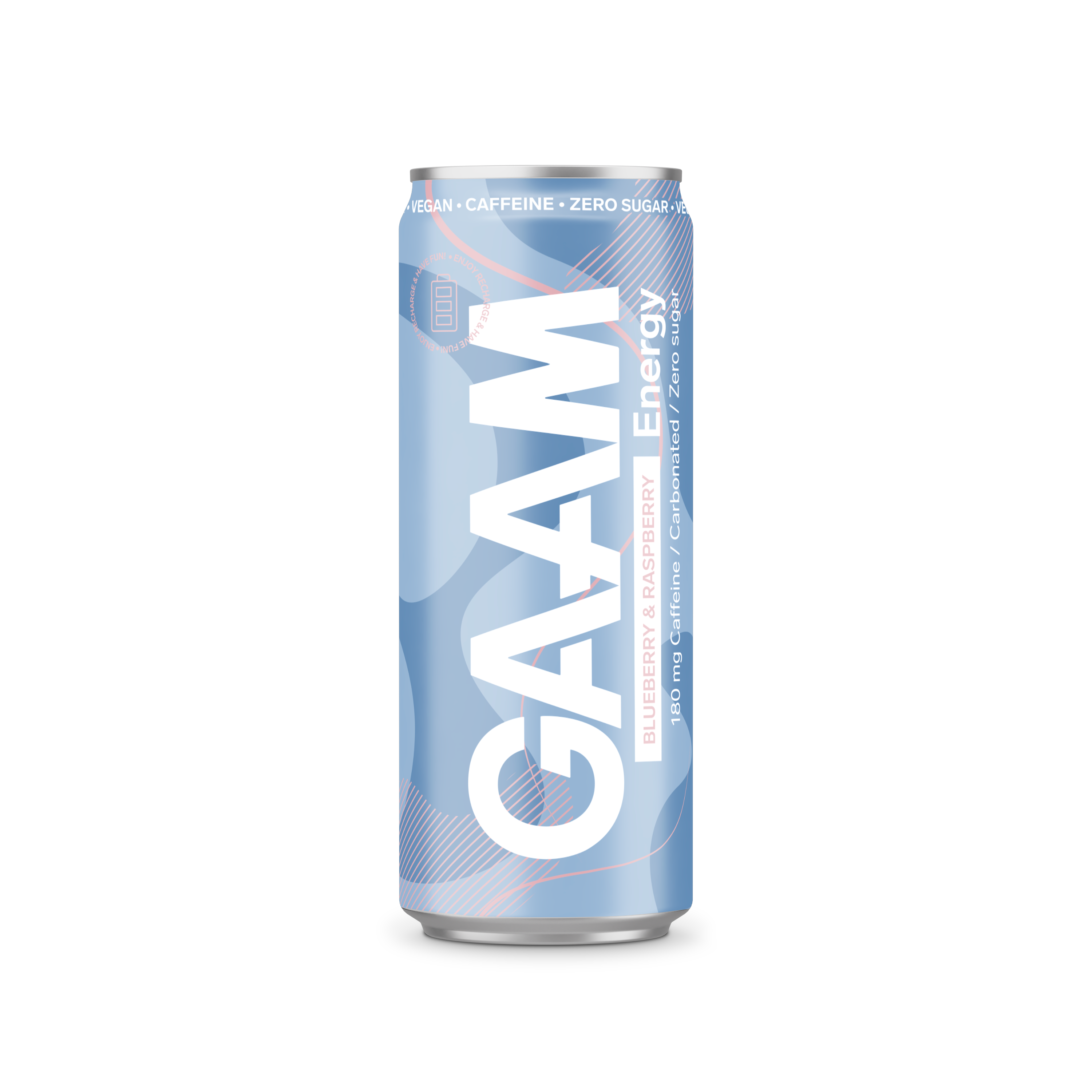 GAAM Energy 330ml Blueberry & Raspberry