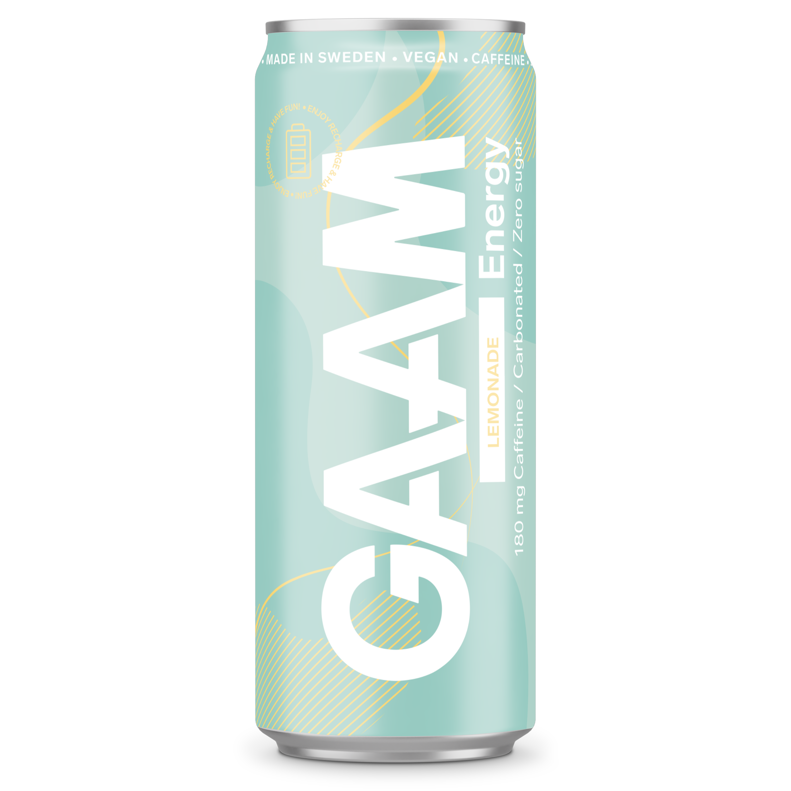GAAM Energy 330ml Lemonade