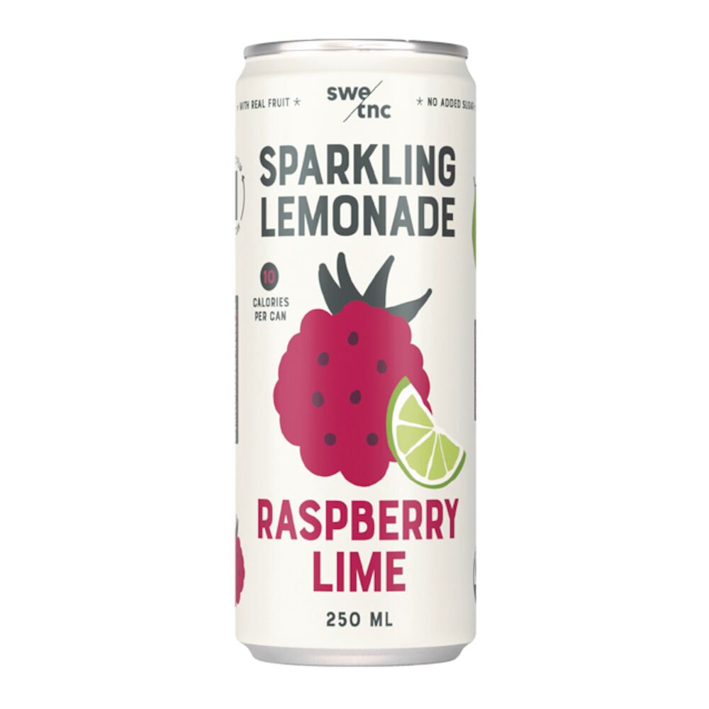 Swedish Tonic Sparkling Lemonade Raspberry Lime virvoitusjuoma 250ml