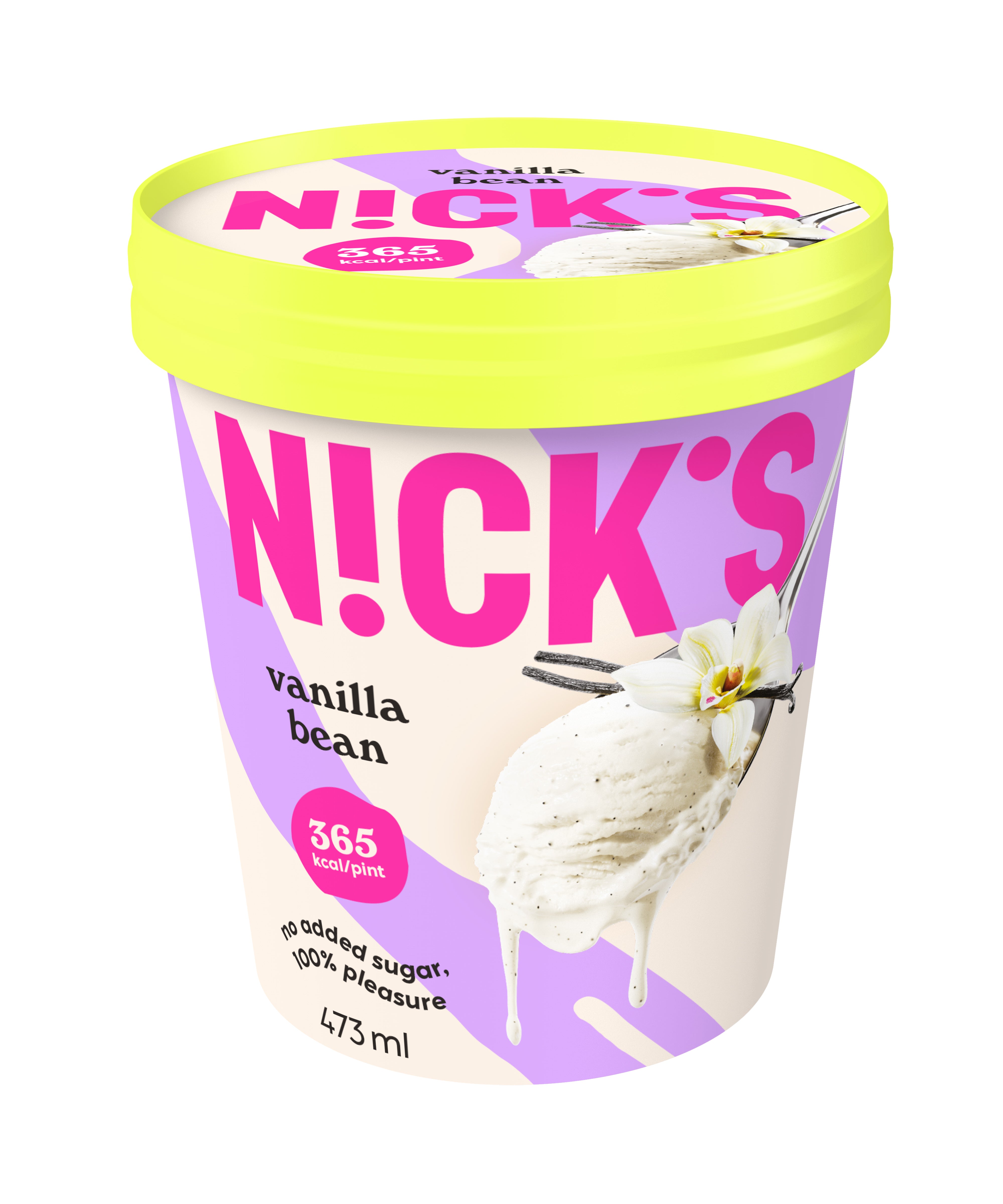 Nick's Vanilla bean vaniljajäätelö 473ml