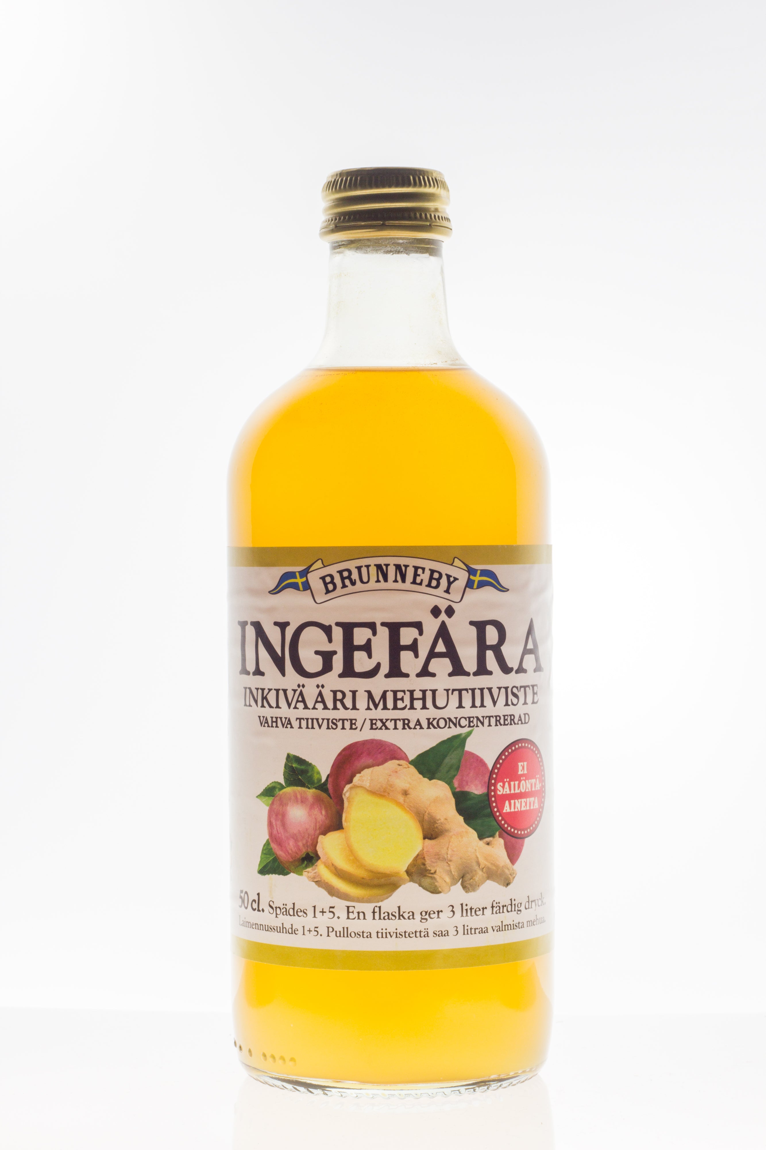 Brunneby Inkiväärimehutiiviste 0,5L