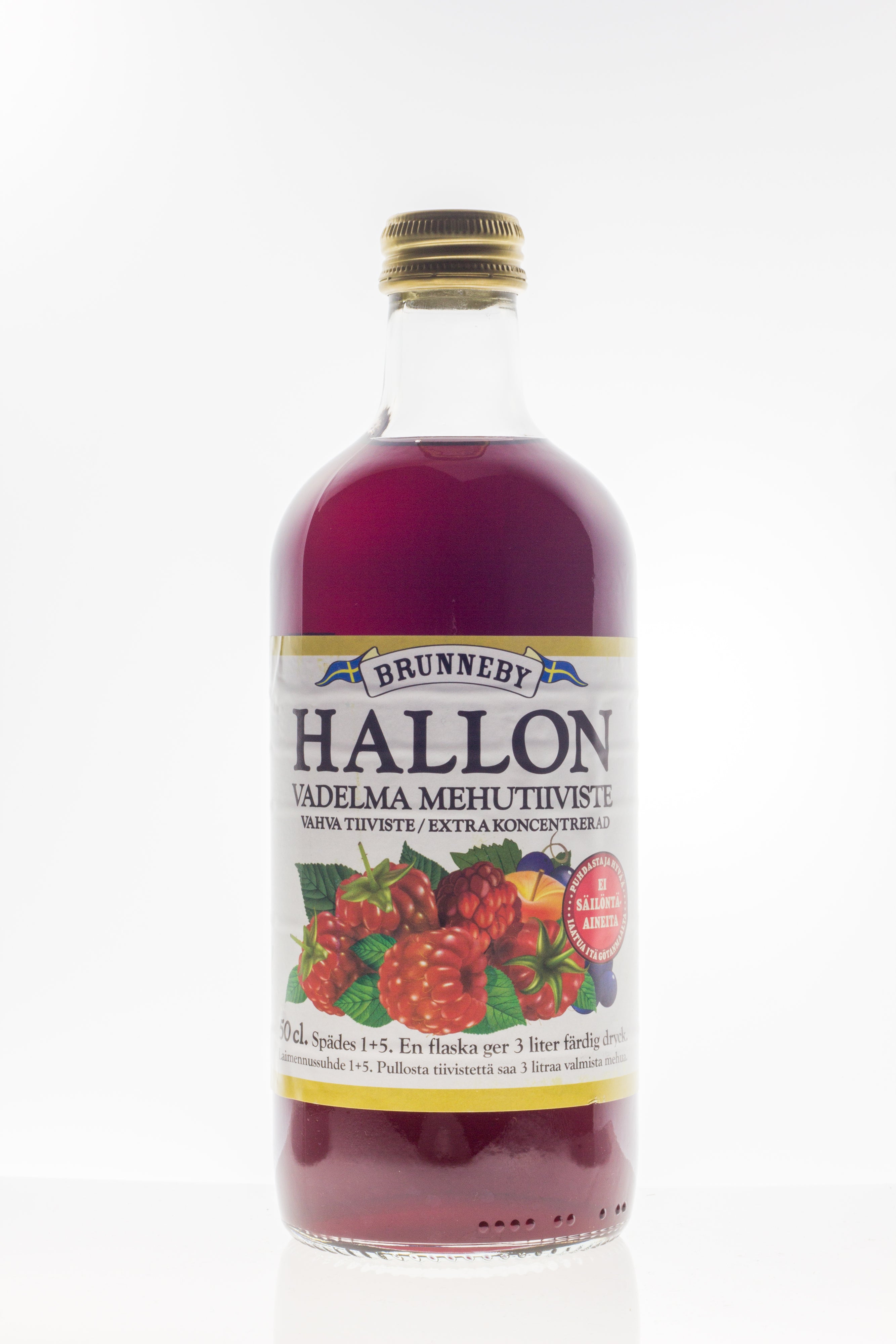 Brunneby Vadelmamehu 0,5L