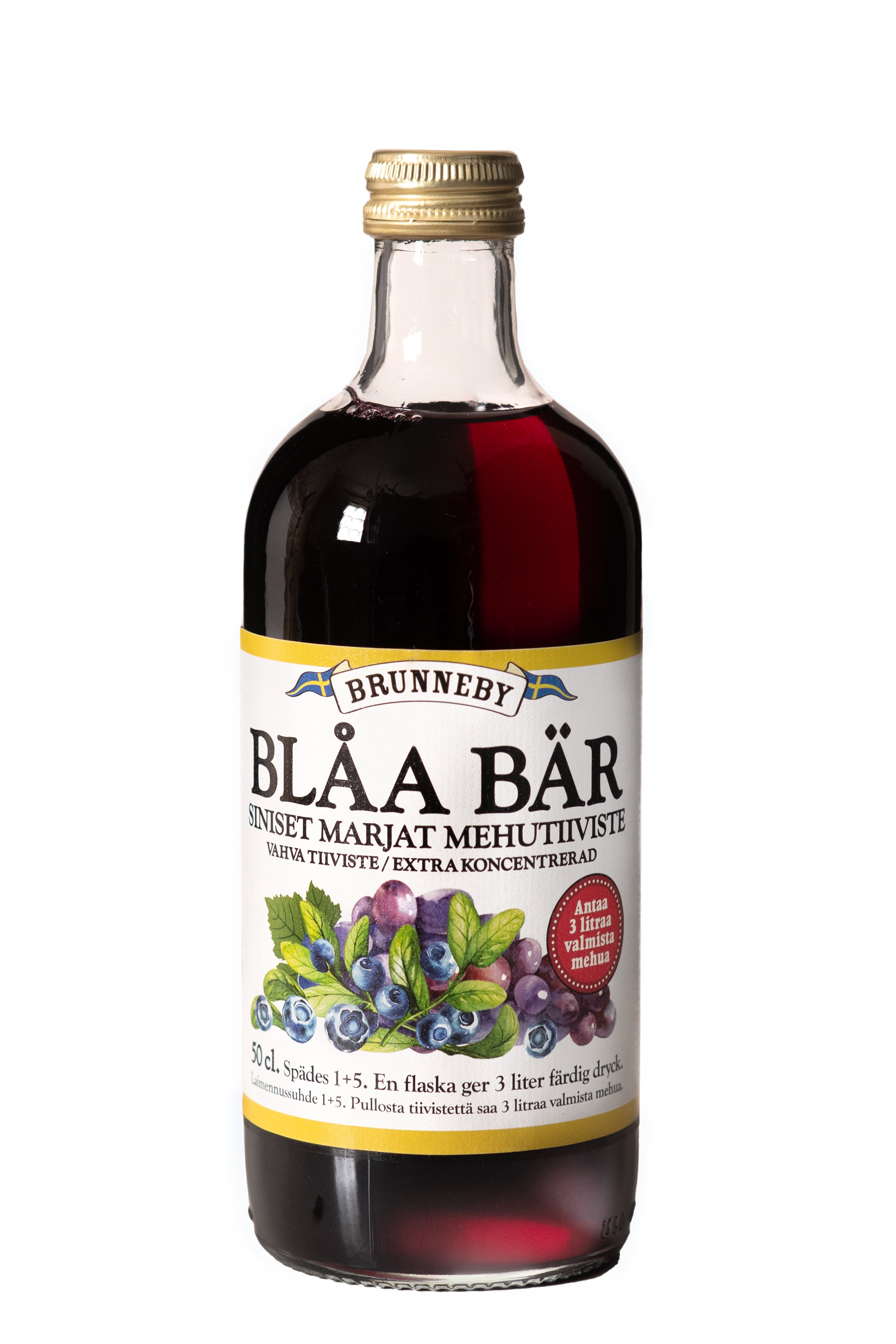 Brunneby Siniset marjat mehu 0,5L