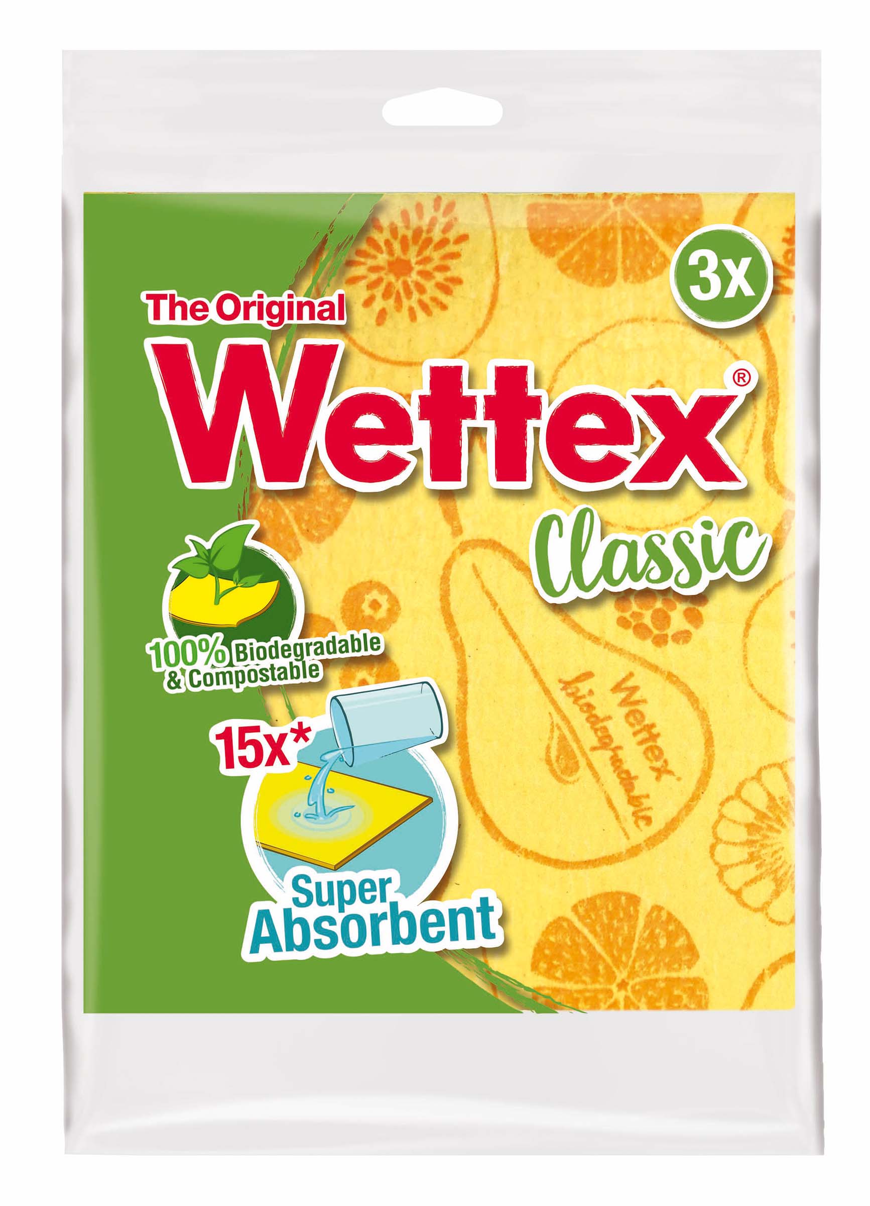 Wettex Classic talousliina 3kpl