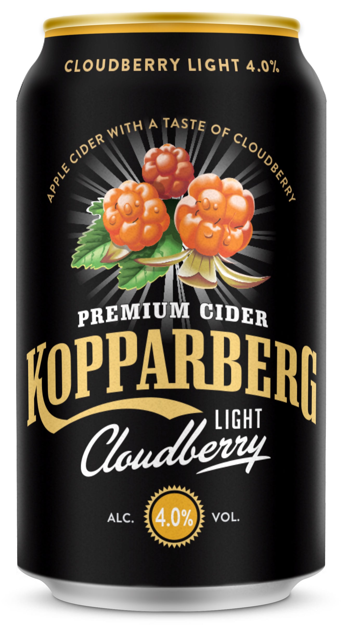 Kopparberg Cloudber Light cid 4% 0,33tlk