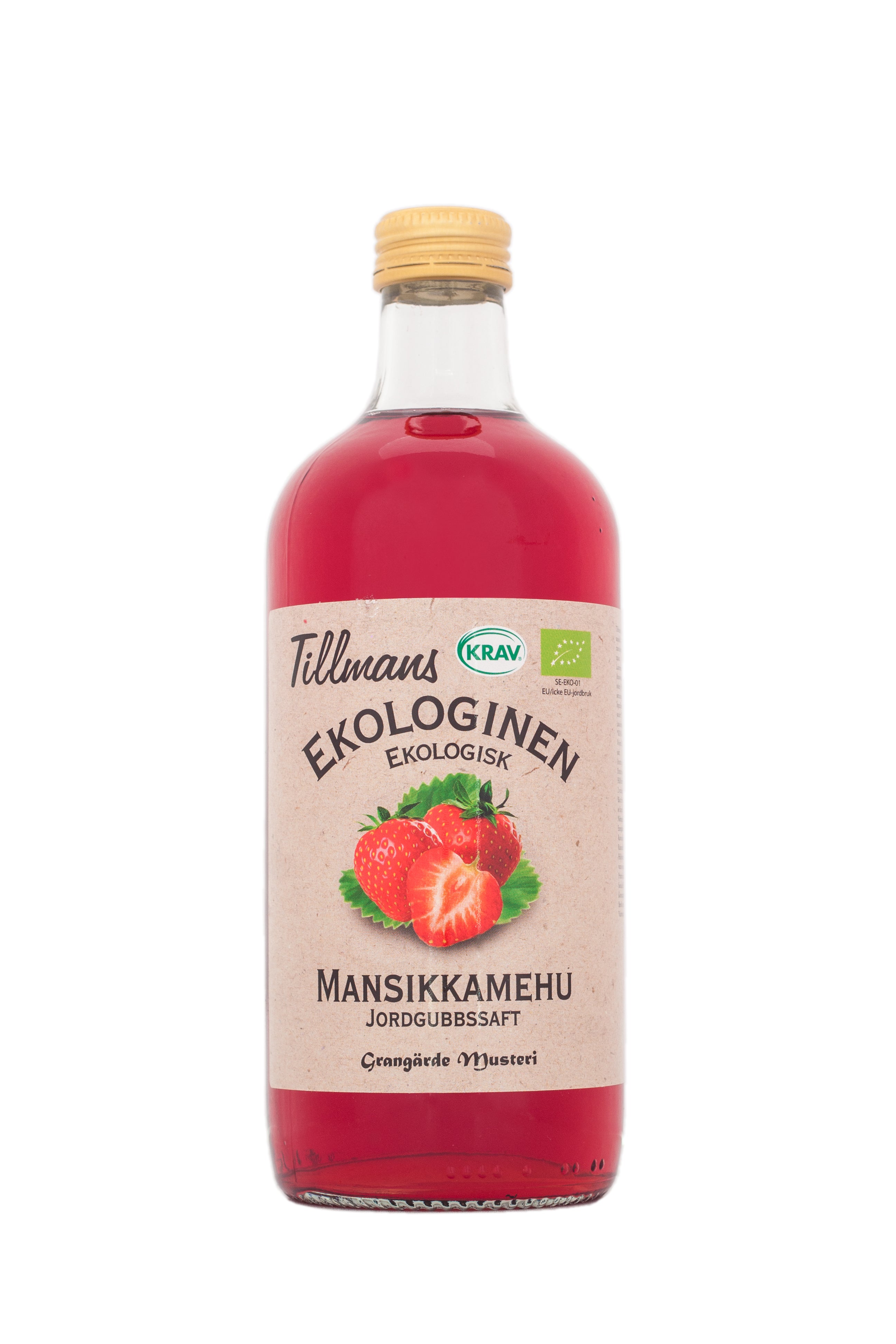 Tillmans Ekologinen Mansikkamehu 0,5L