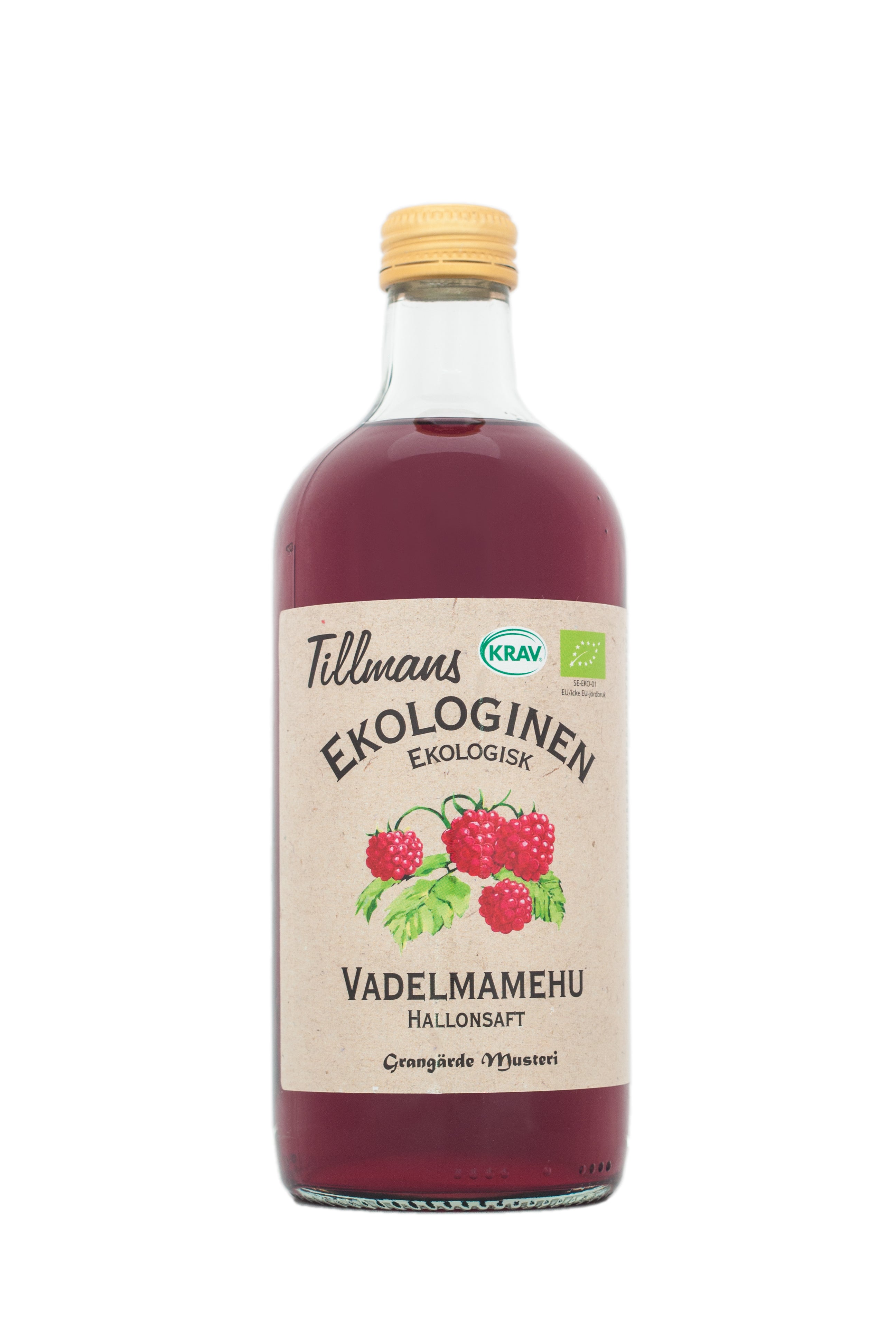 Tillmans Ekologinen Vadelmamehu 0,5L