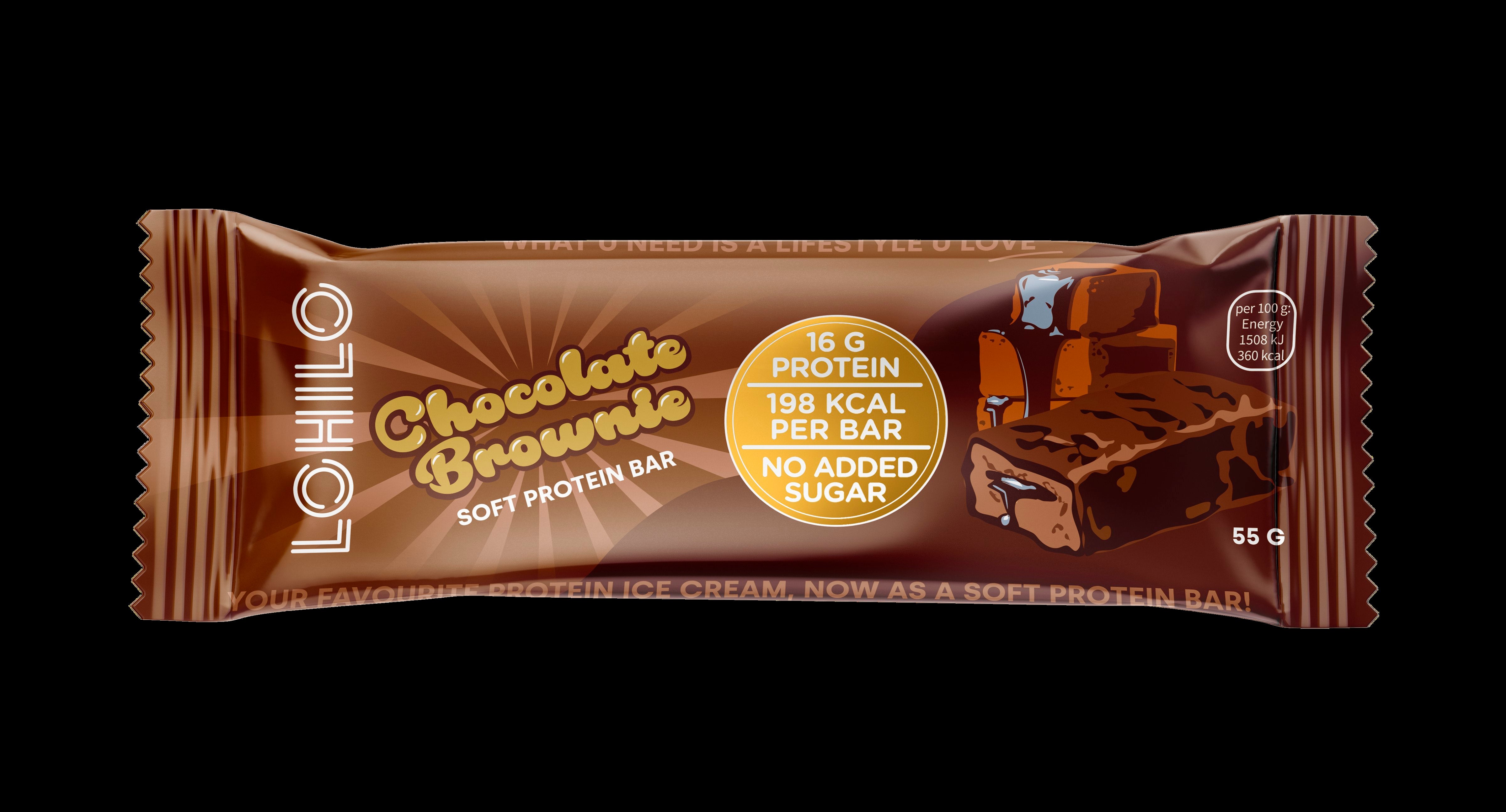 LOHILO proteiinipatukka Chocolate Brownie 55g