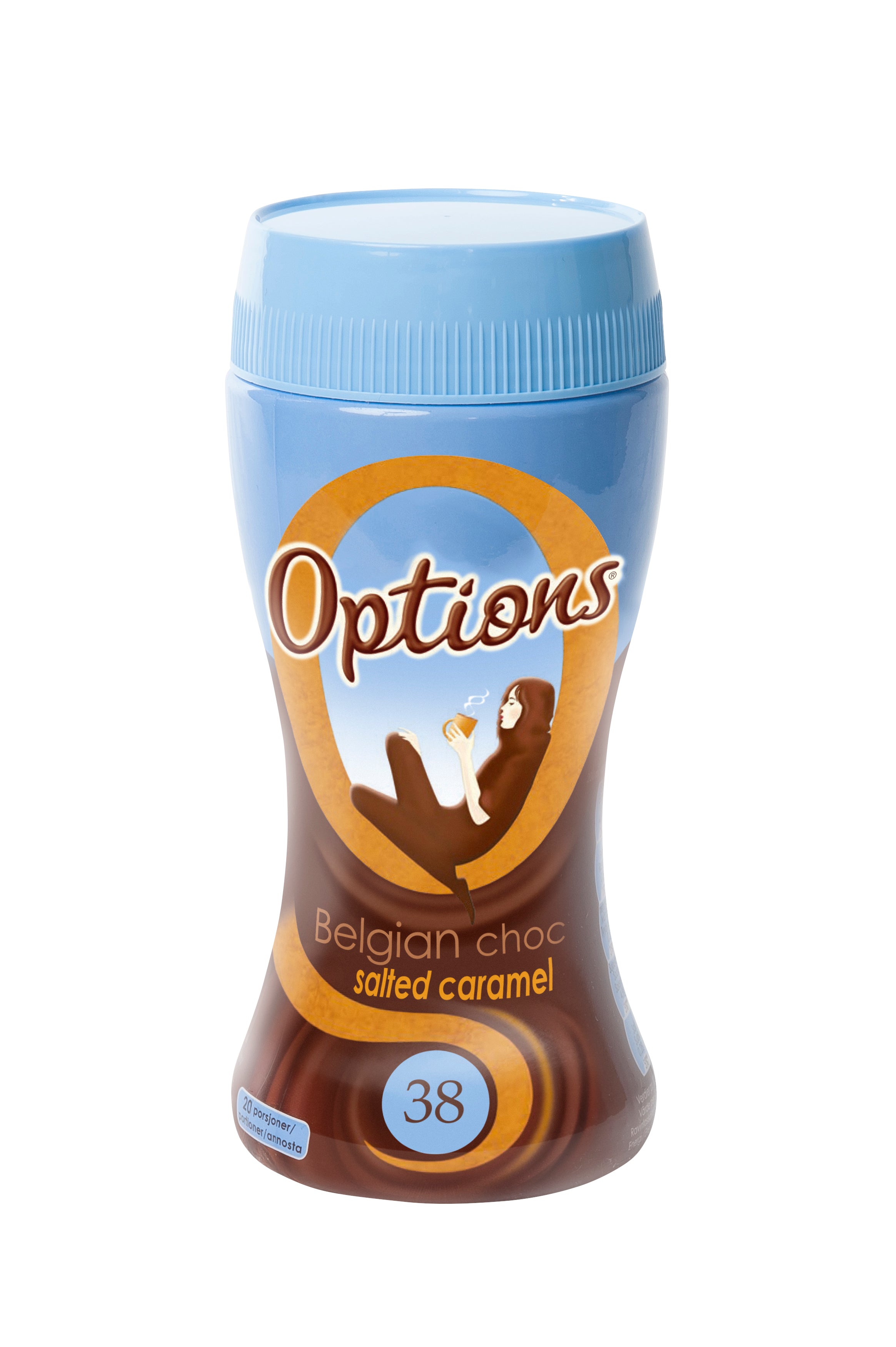 Options Caramel salé kaakaojuomajauhe 220g