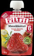 Piltti 90g Mansikkainen hedelmäsose 6kk annospussi