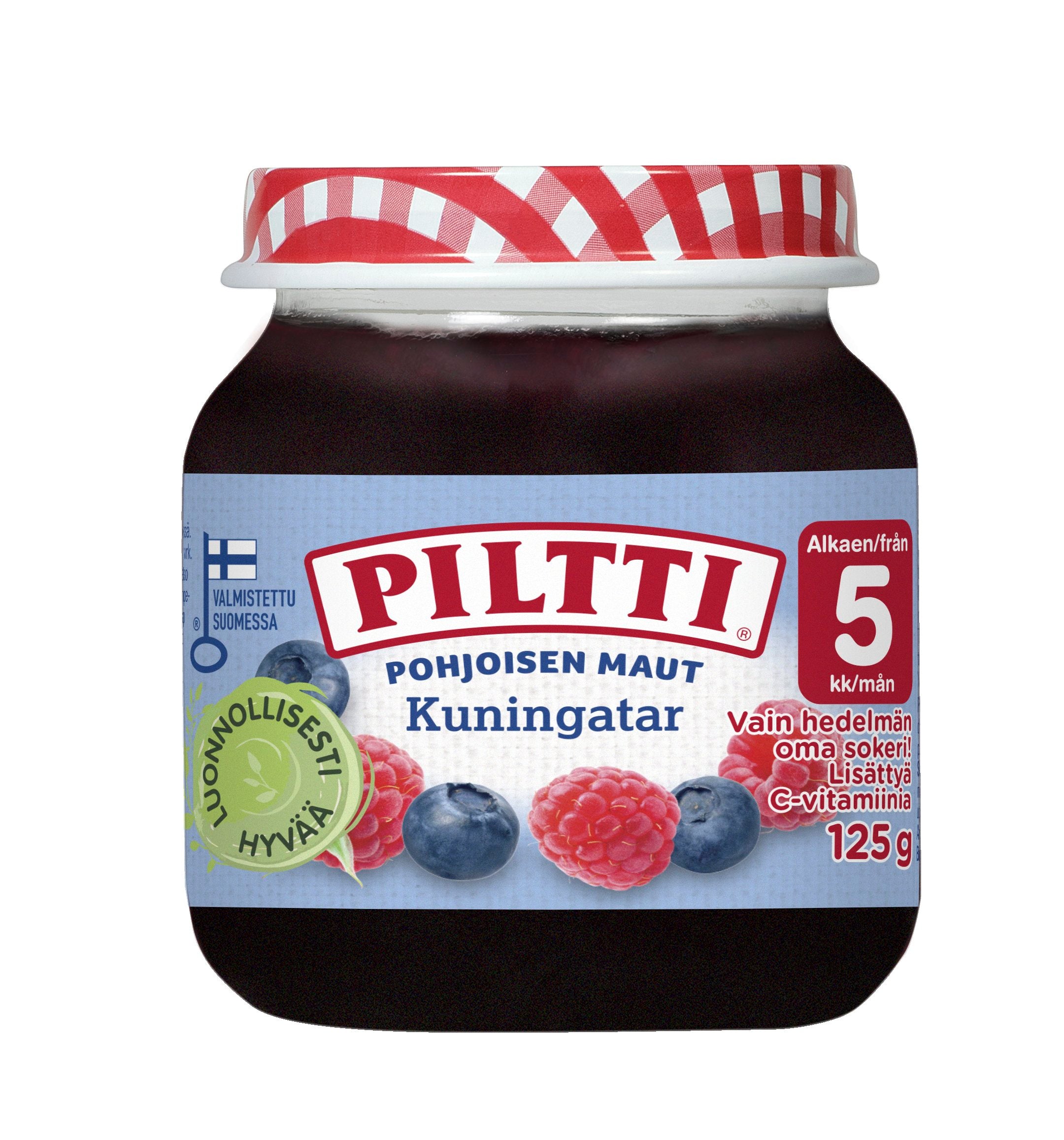 PILTTI Pohjoisen maut 125g Kuningatar marjasose 5kk
