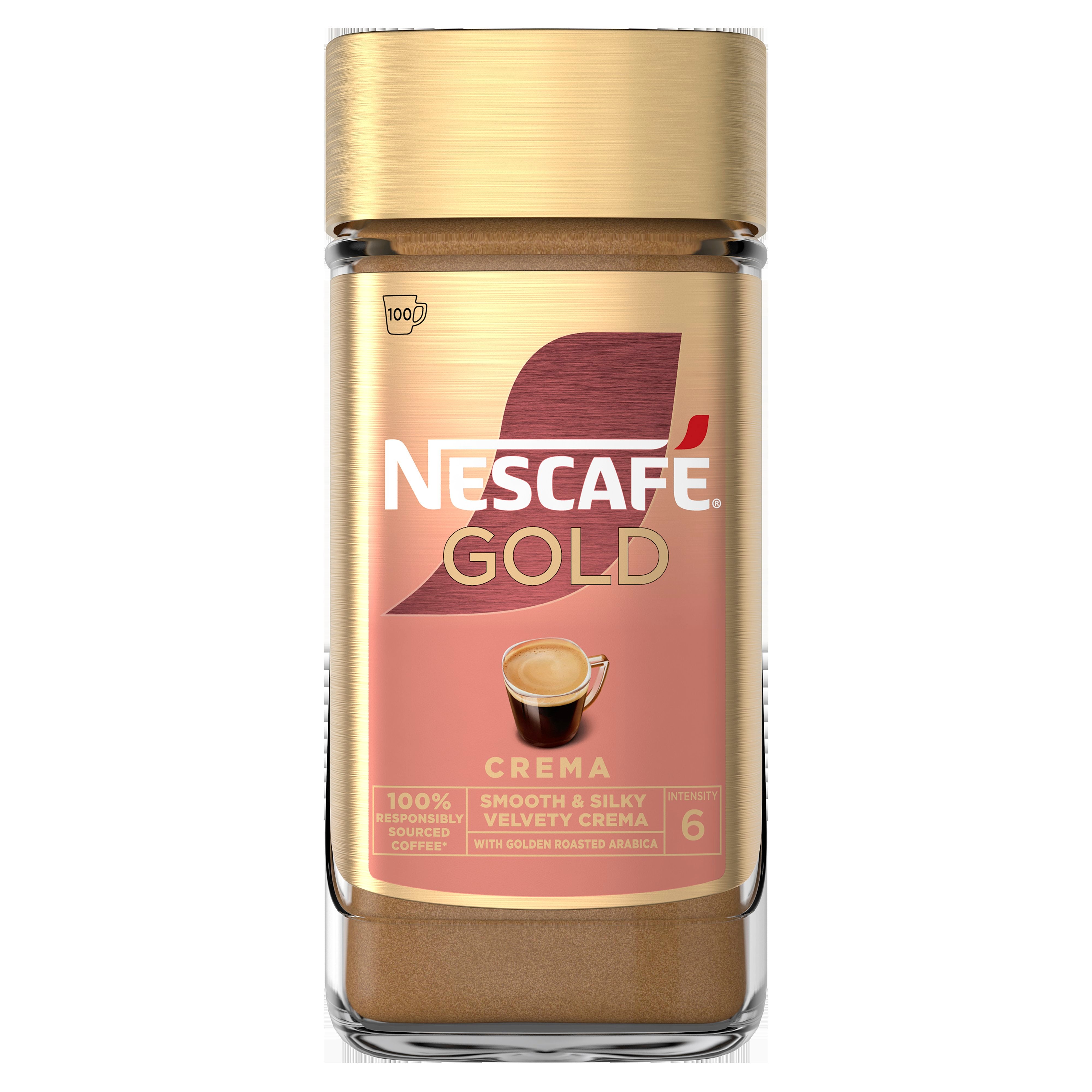 Nescafé Gold Crema 100g pikakahvi purkki