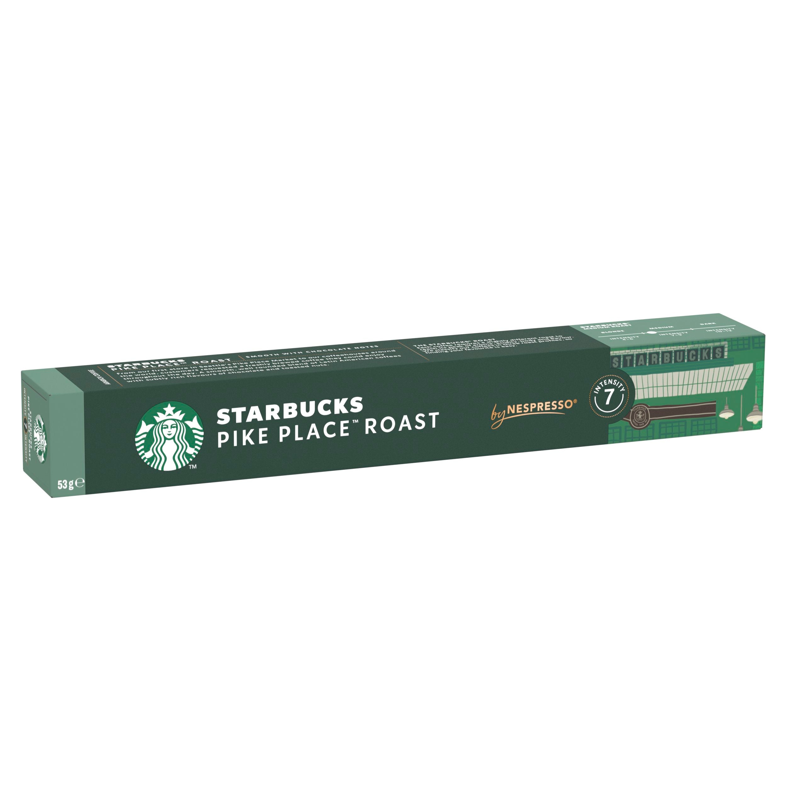 Starbucks Nespresso Pike Place Roast Lungo 10 kaps/53g
