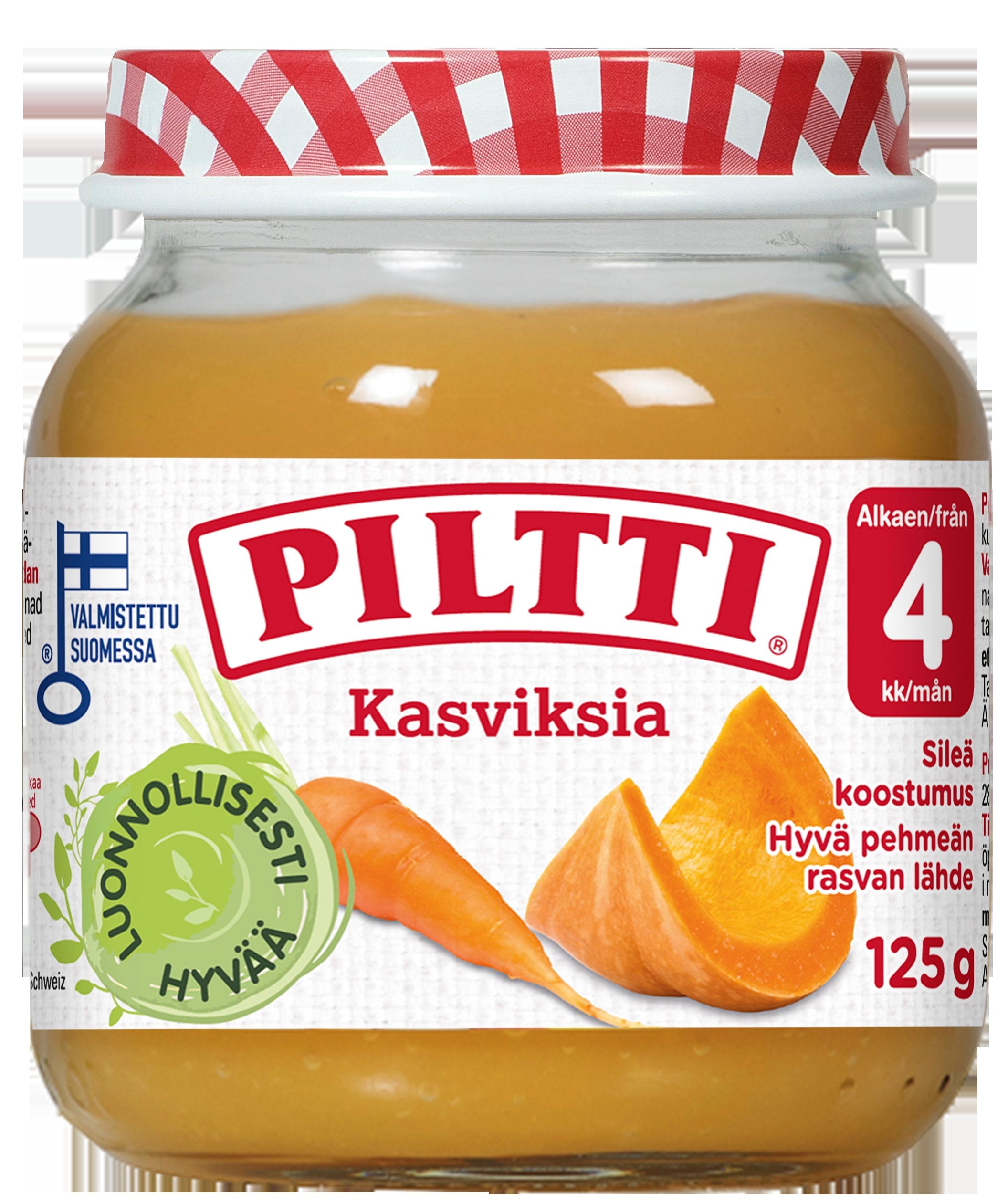 PILTTI 125g Kasviksia kasvissose 4kk