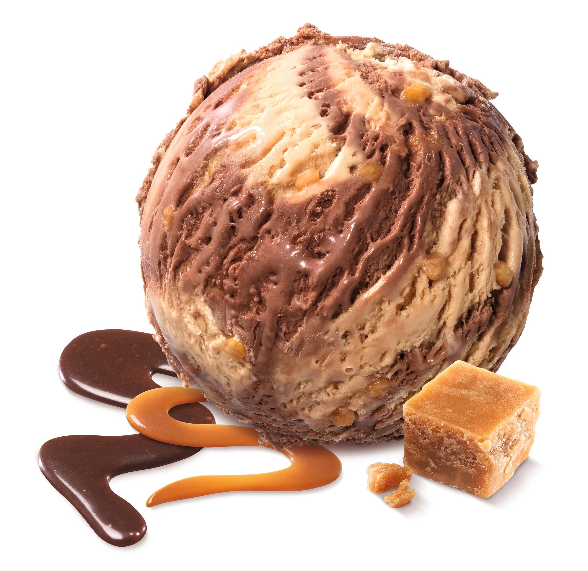 Mövenpick kermajäätelö irtojäätelö Chocolate&Salted Caramel 1338g/2,4L