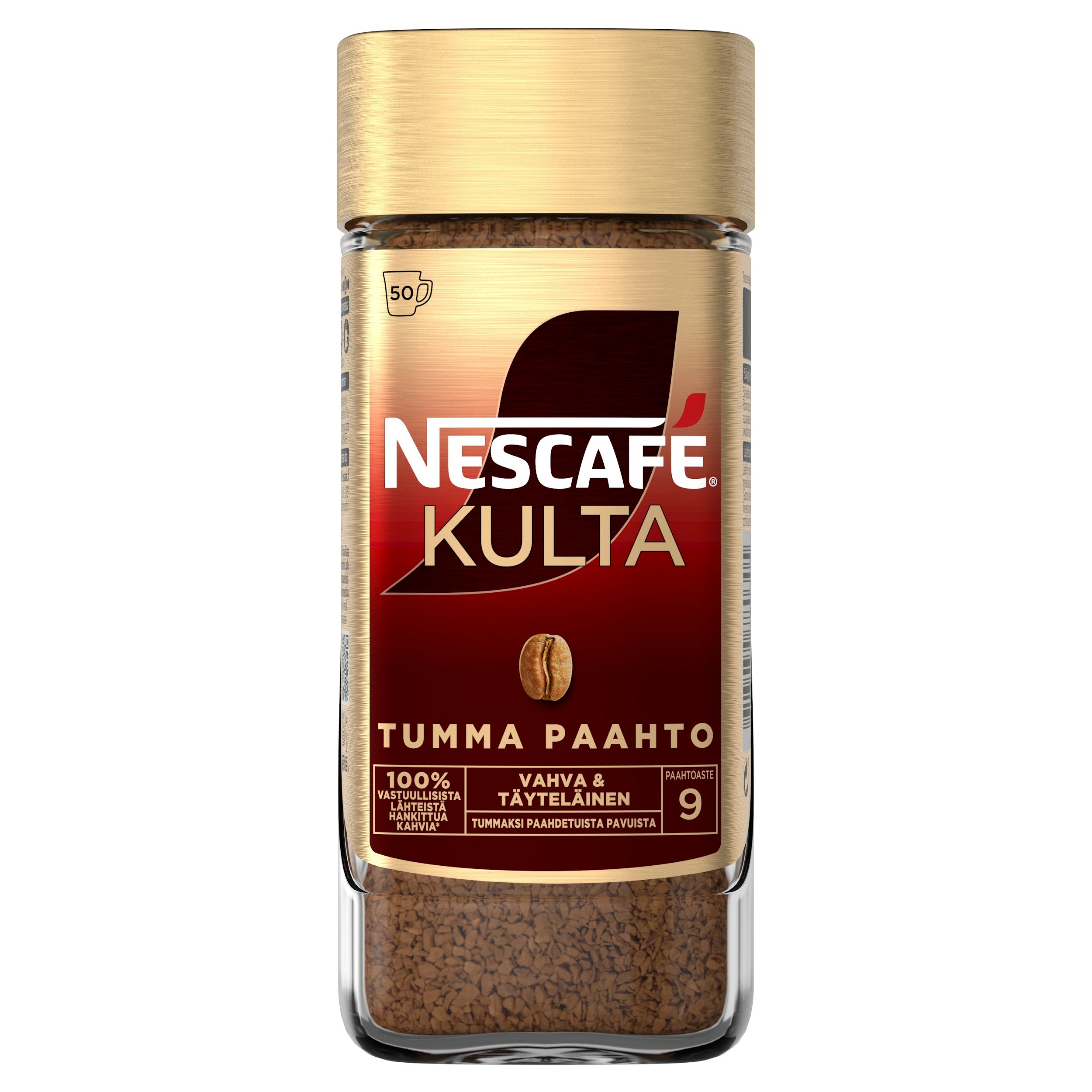 Nescafé Kulta 100g Tumma paahto pikakahvi purkki