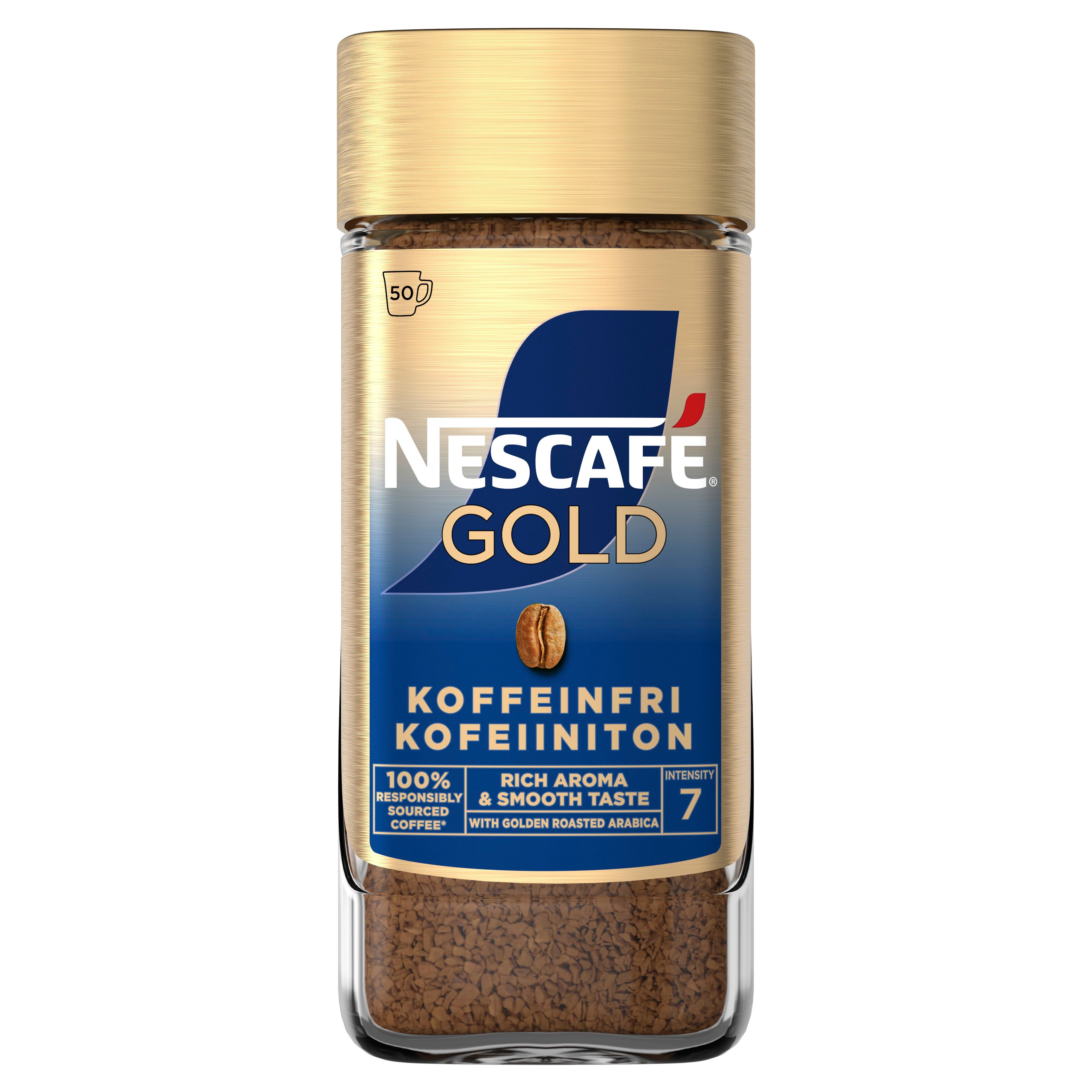 Nescafé Gold 100g kofeiiniton pikakahvi