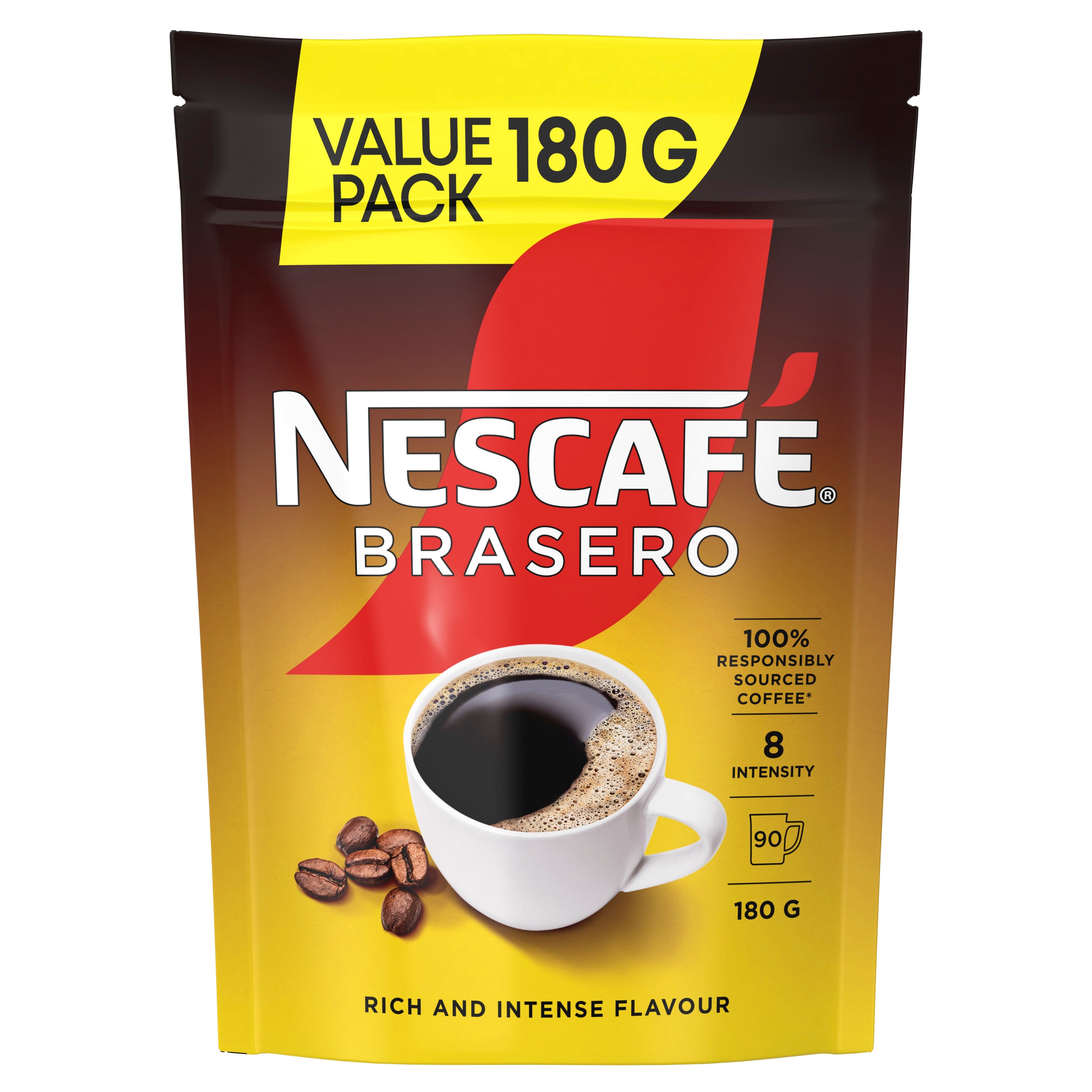 Nescafé Braséro 180g pikakahvi pussi