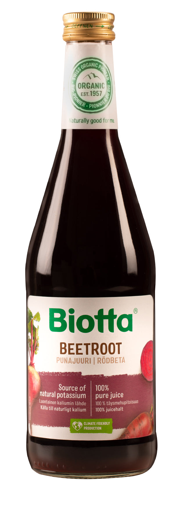 Biotta Punajuuritäysmehu 500ml luomu