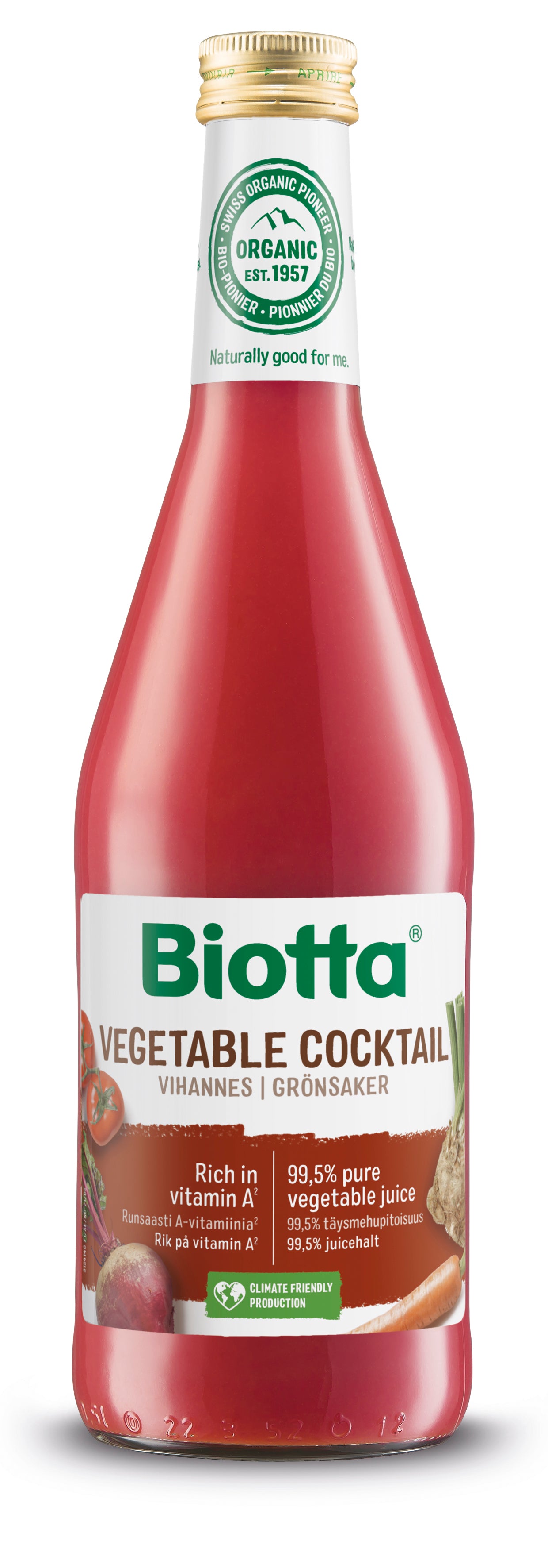 Biotta Vihannestäysmehu 500ml luomu