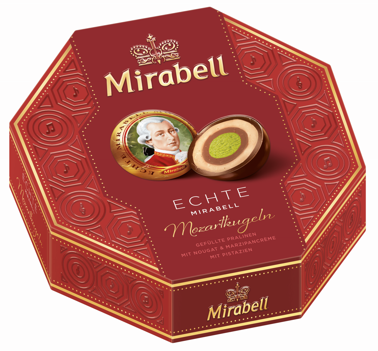 Mirabell Mozart suklaakonvehti 171g