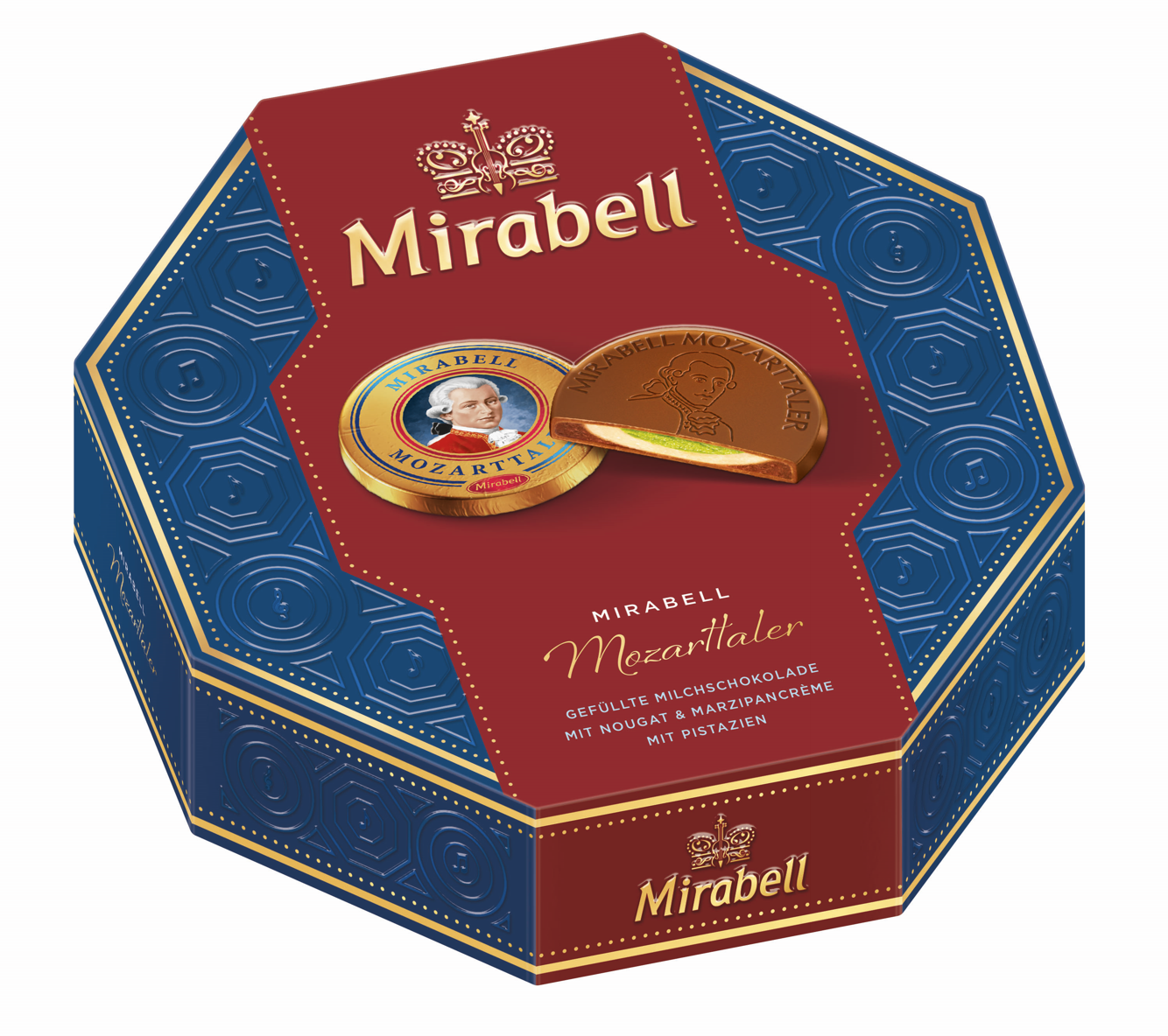 Mirabell Mozart-taaleri suklaakonvehti 182g