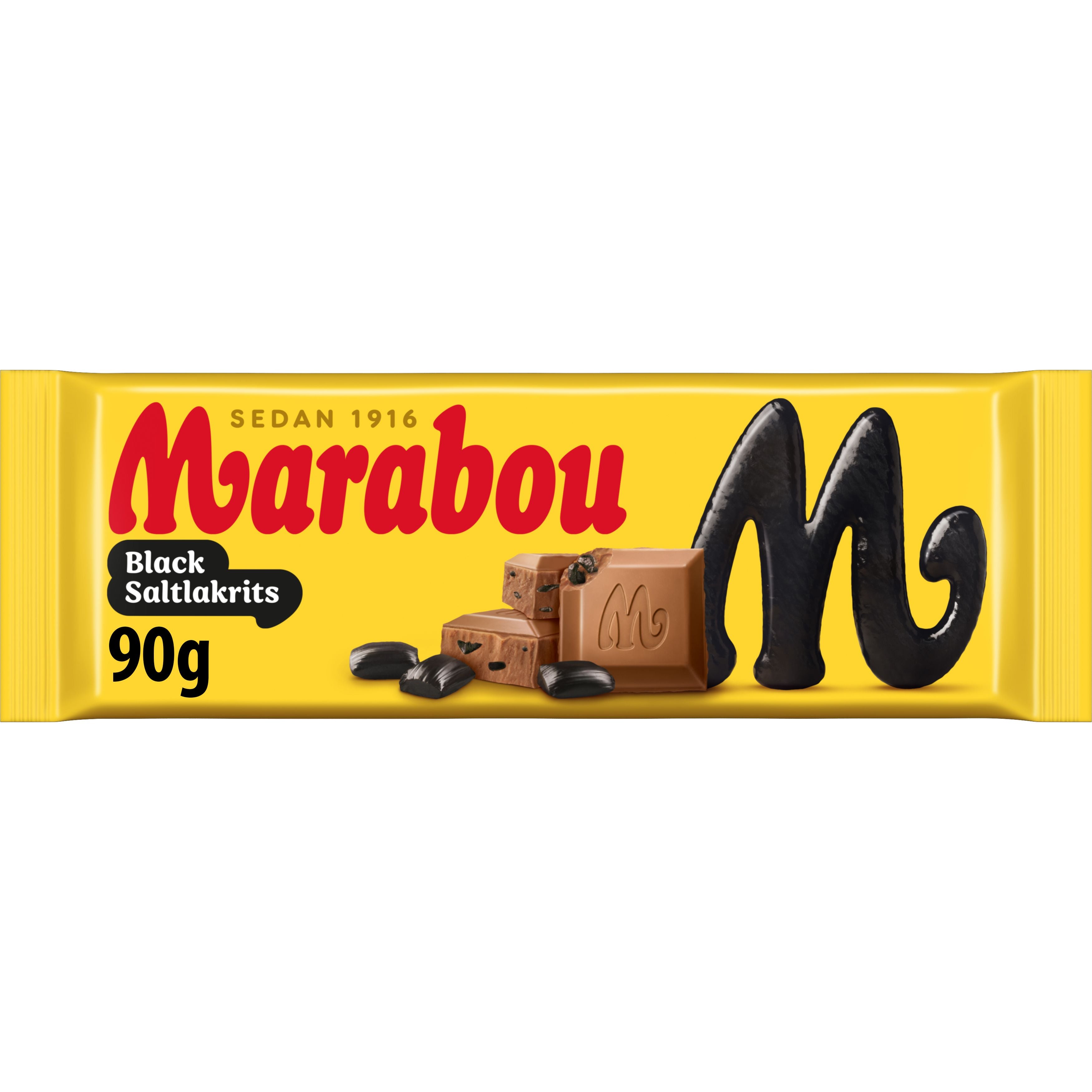 Marabou Black saltlakrits 90g suklaalevy