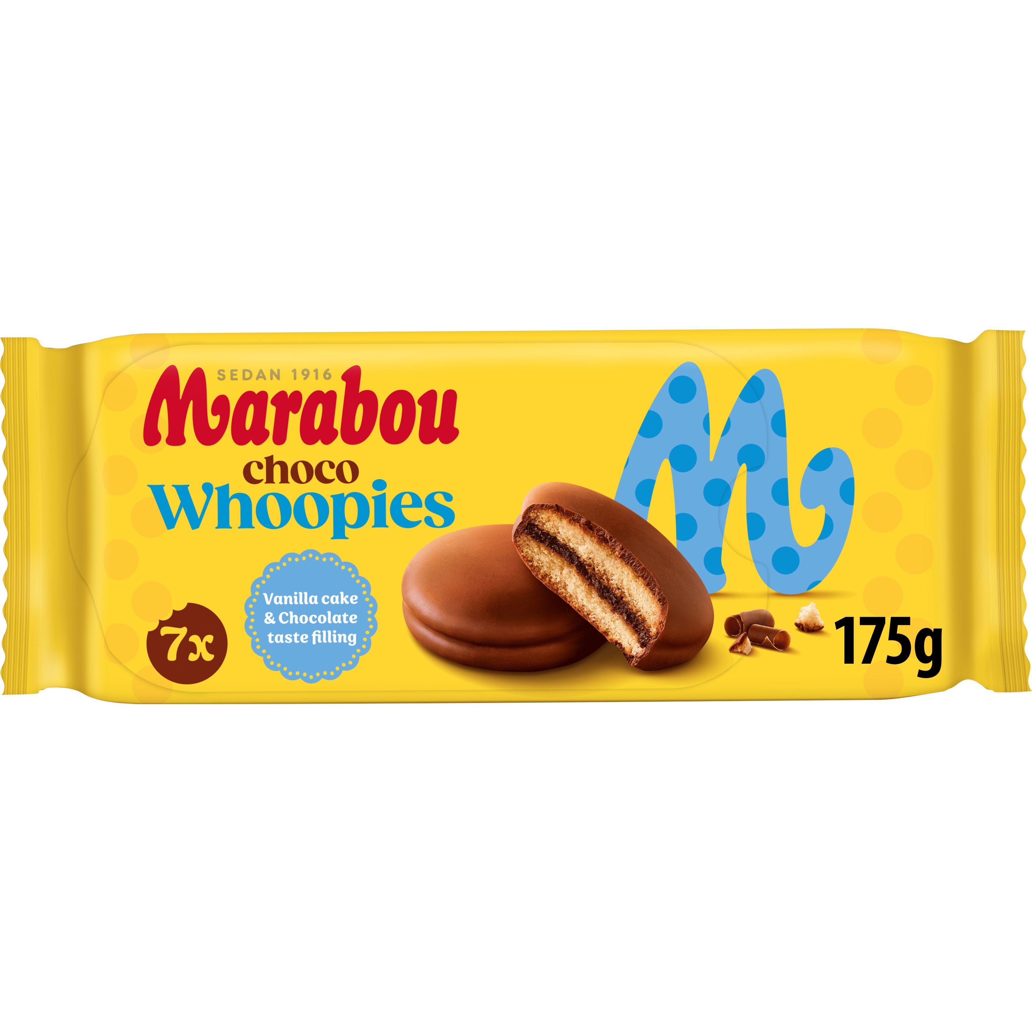 Marabout Choco Whoopies herkuttelukeksi 175g